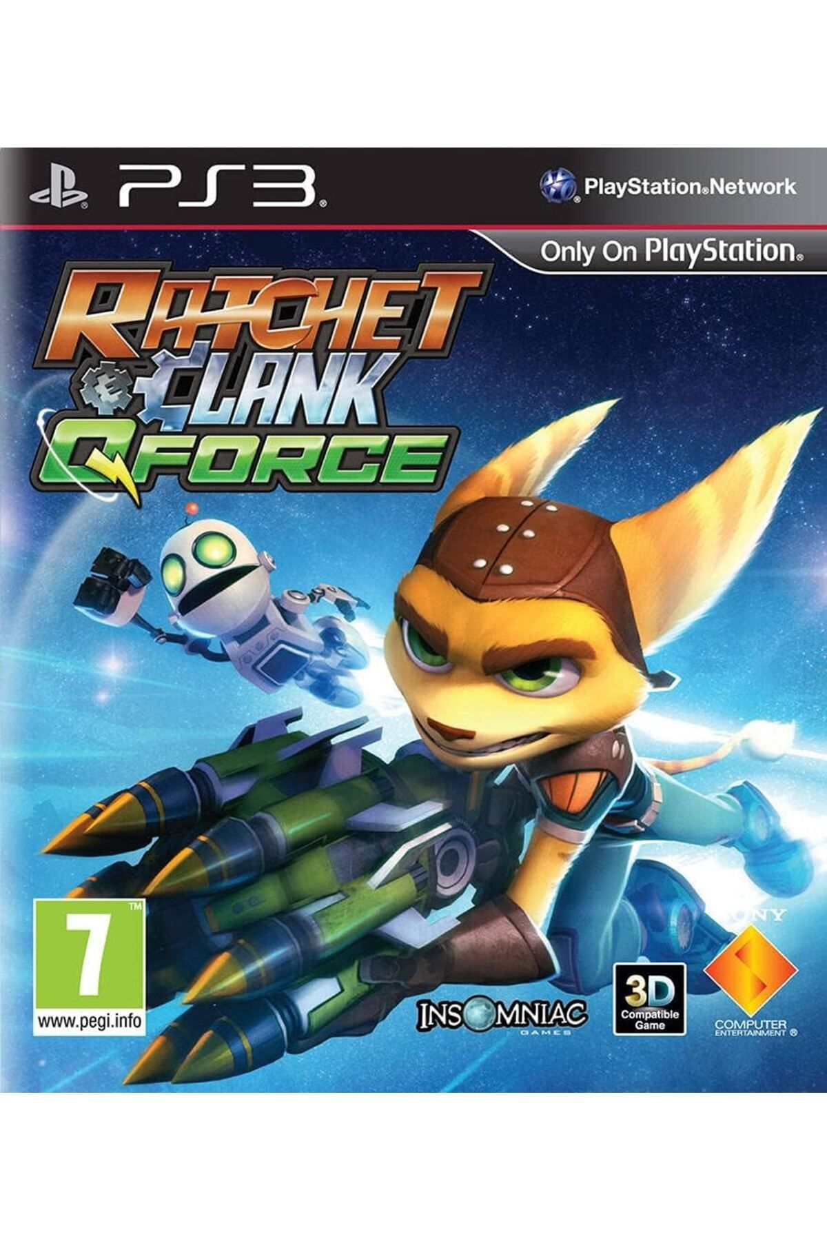 Sony Ps3 Ratchet Clank Q Force
