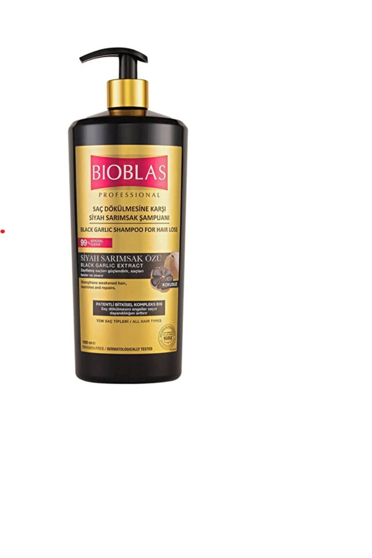 Bioblas Şampuan Siyah Sarımsaklı 1000 Ml