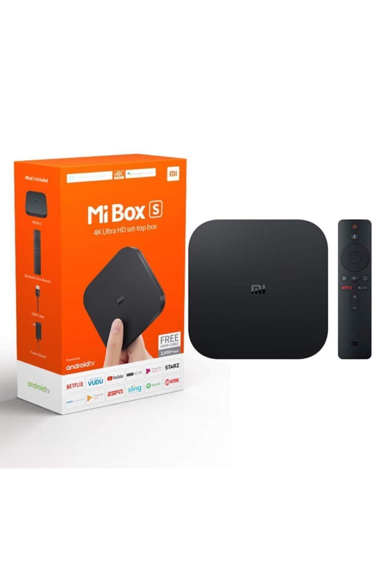 MI Android Tv Box - Mi Box S 4k Ultra - Akıllı Tv -
