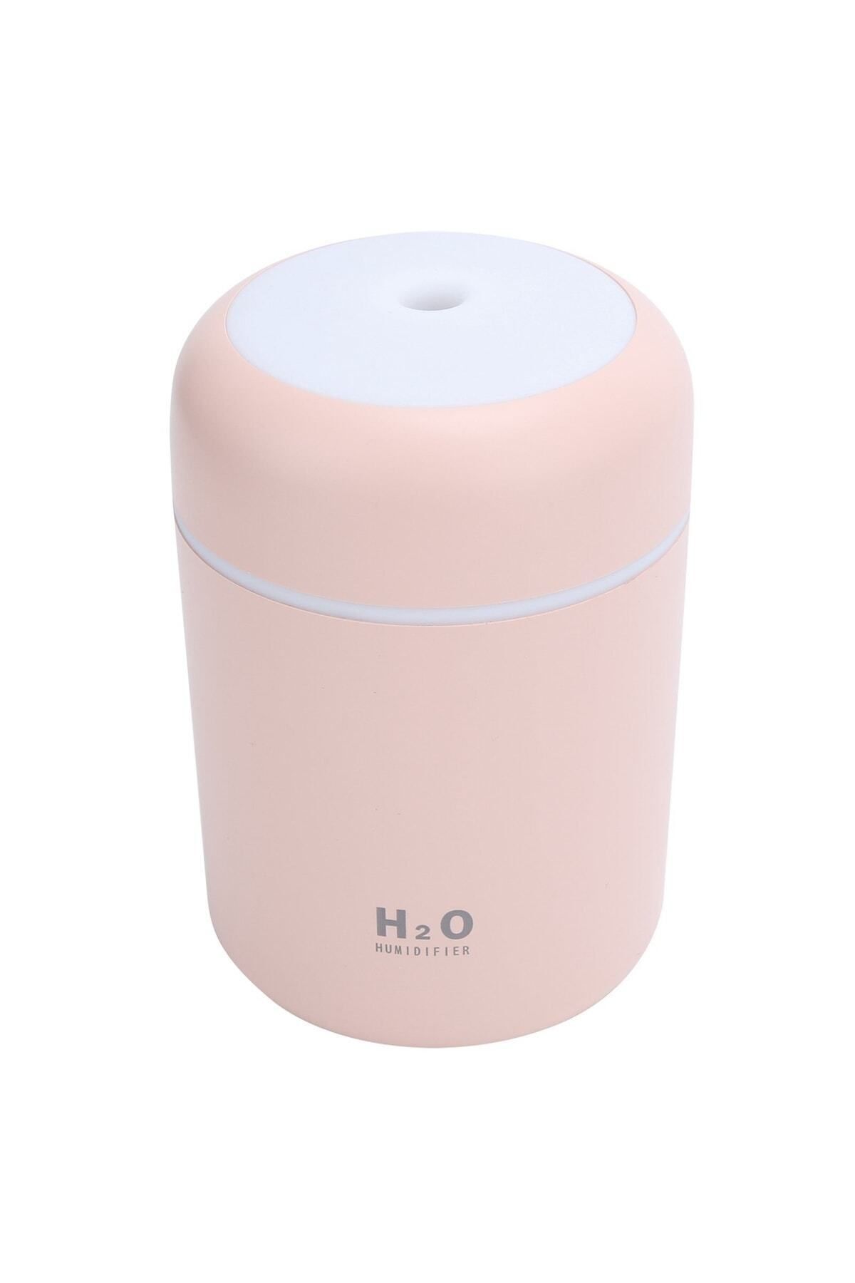 H2O Humidifier Demirkol Store Hava, Oda, Araç Nemlendirici Buhar Makinesi (pembe)