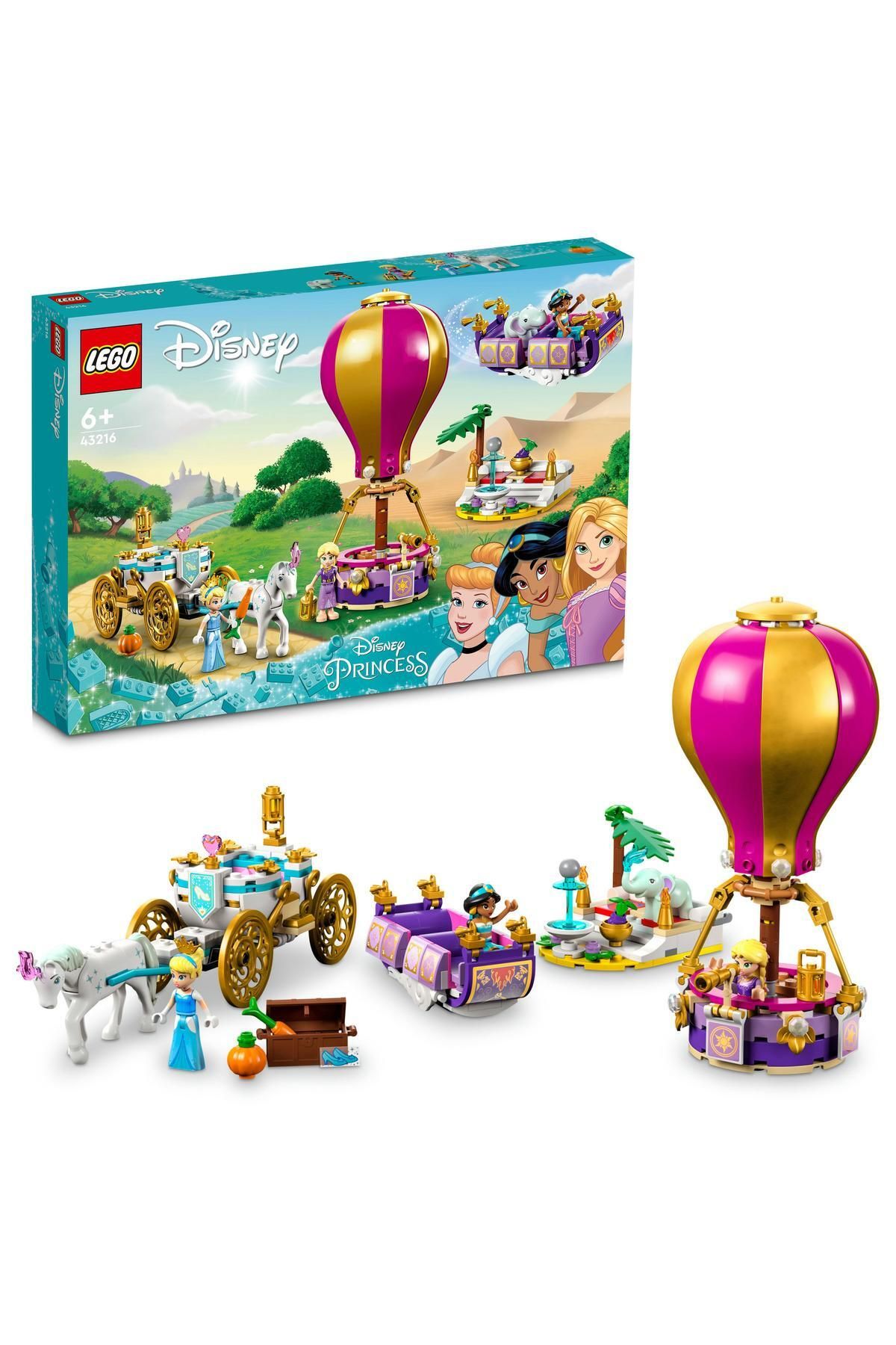 LEGO ® ? Disney™ Prensesin Büyülü Yolculuğu 43216-6 Yaş Ve Üzeri Çocuk Çocuklar Için Rapunzel, Yasemi