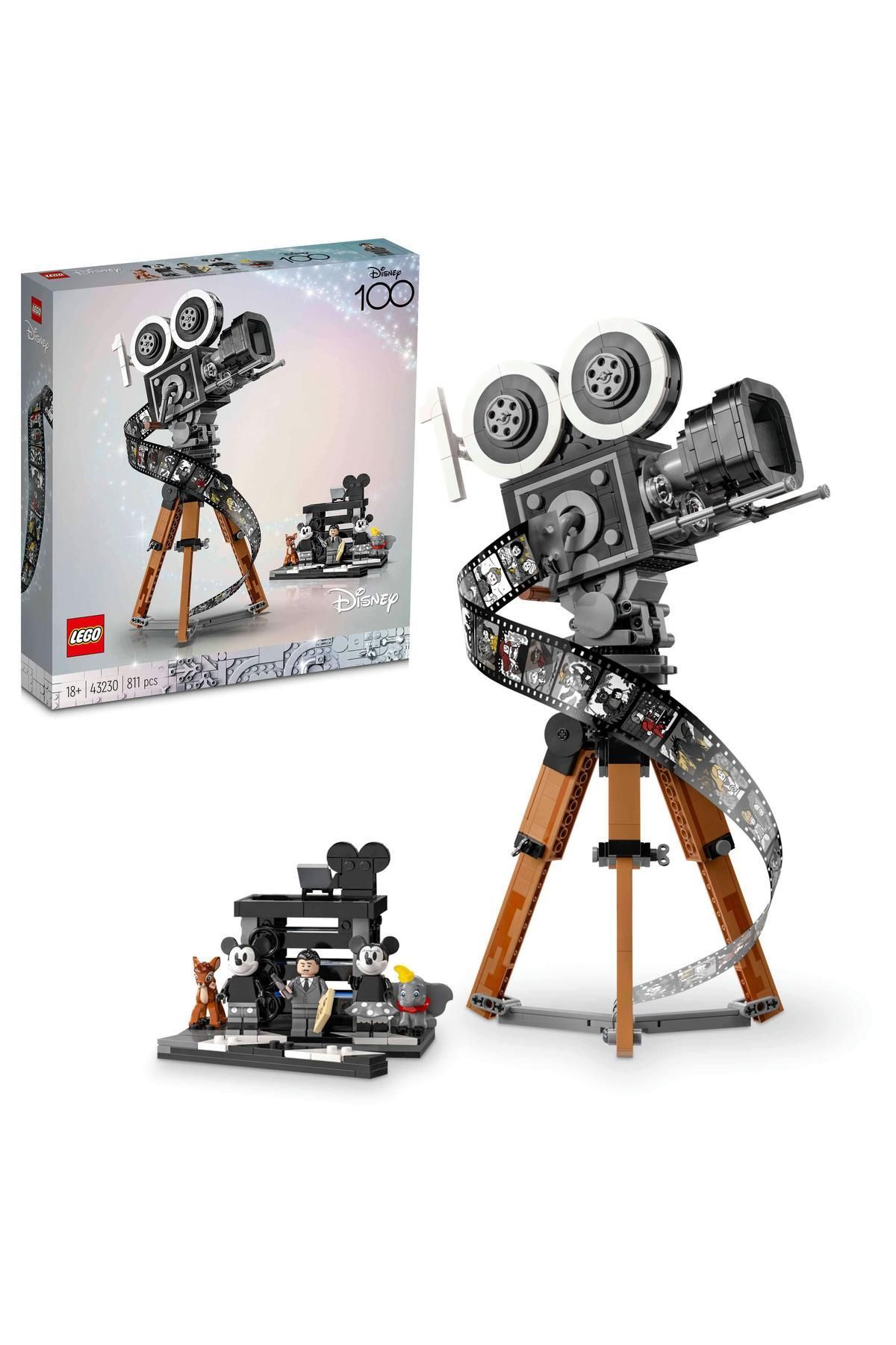 LEGO ® Disney Walt Disney Hatırası Kamera 43230 Yapım Seti (811 Parça)