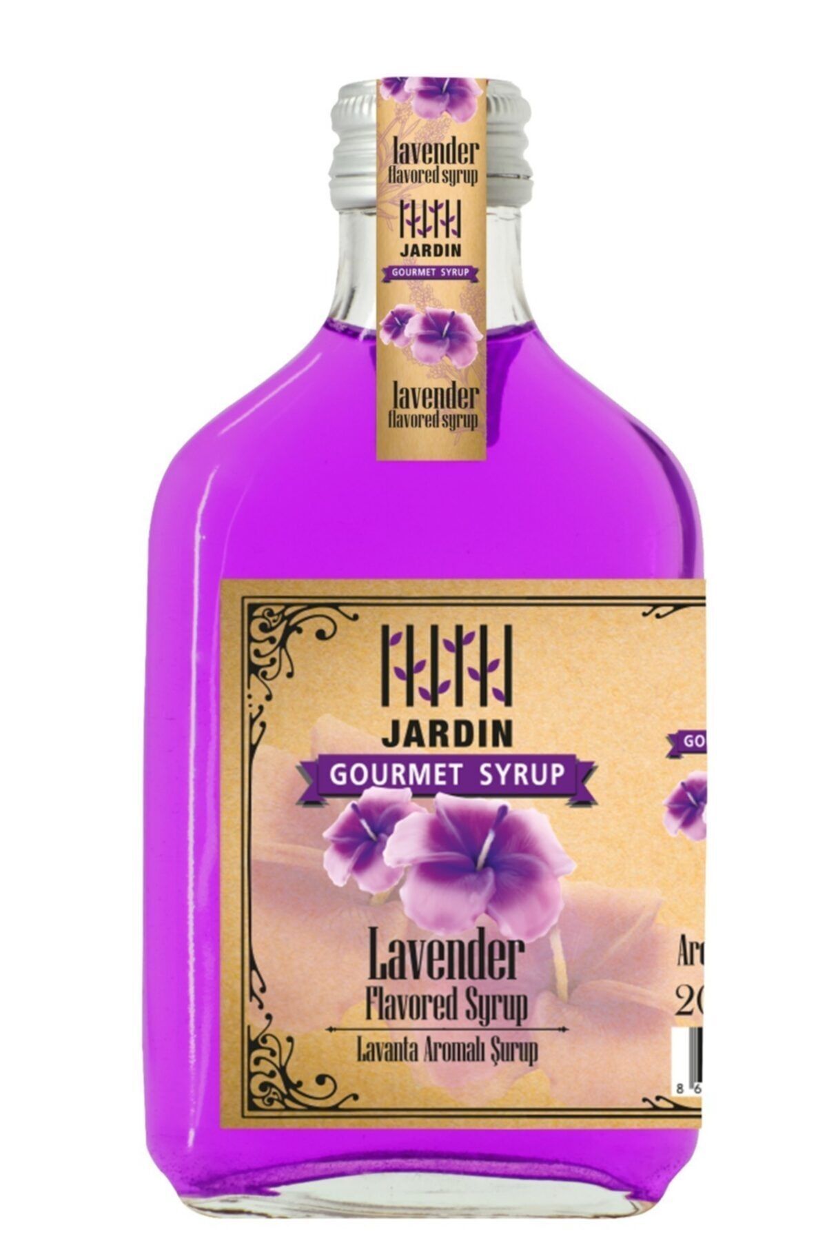 Jardin Lavanta Aromalı Kokteyl Kahve Şurup 200 ml Cocktail Syrups
