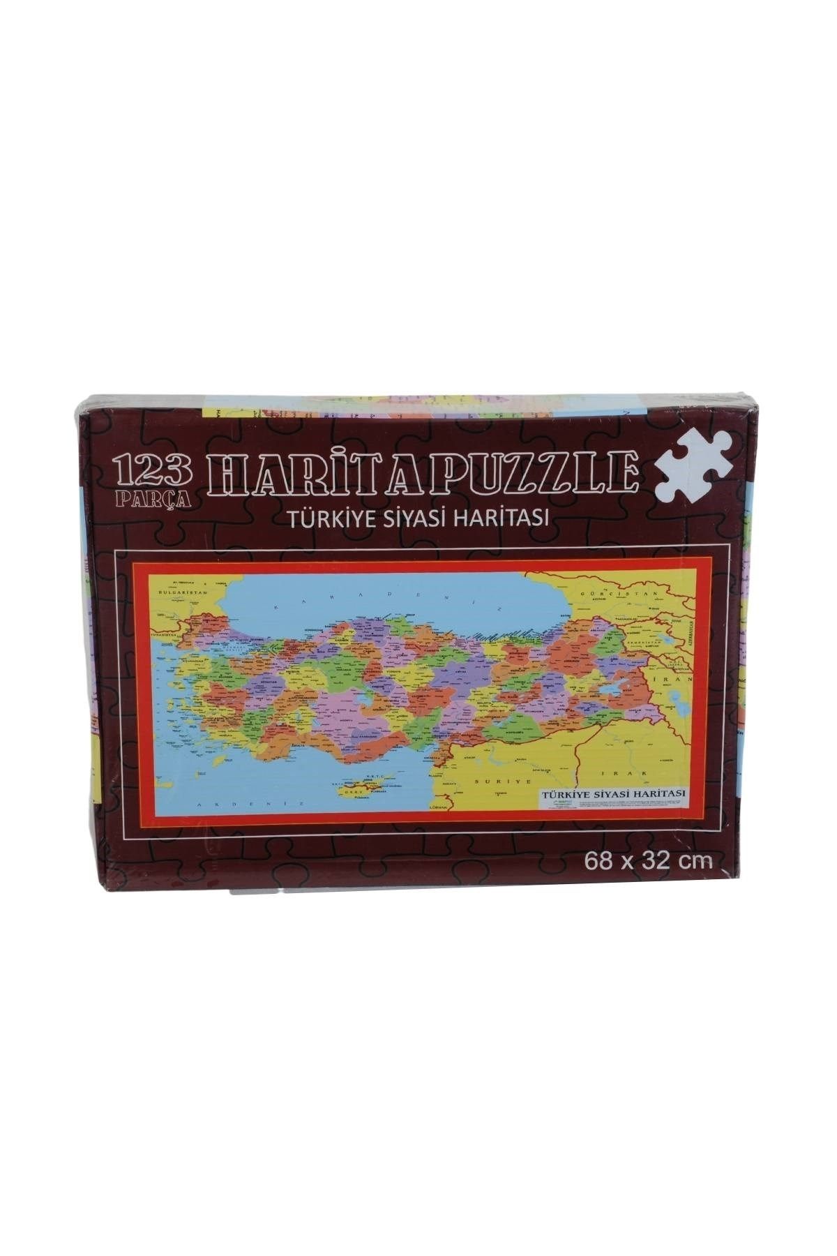 KIZILKAYA Kzl-177 Türkiye Haritası Kutulu Puzzle 123 Parça
