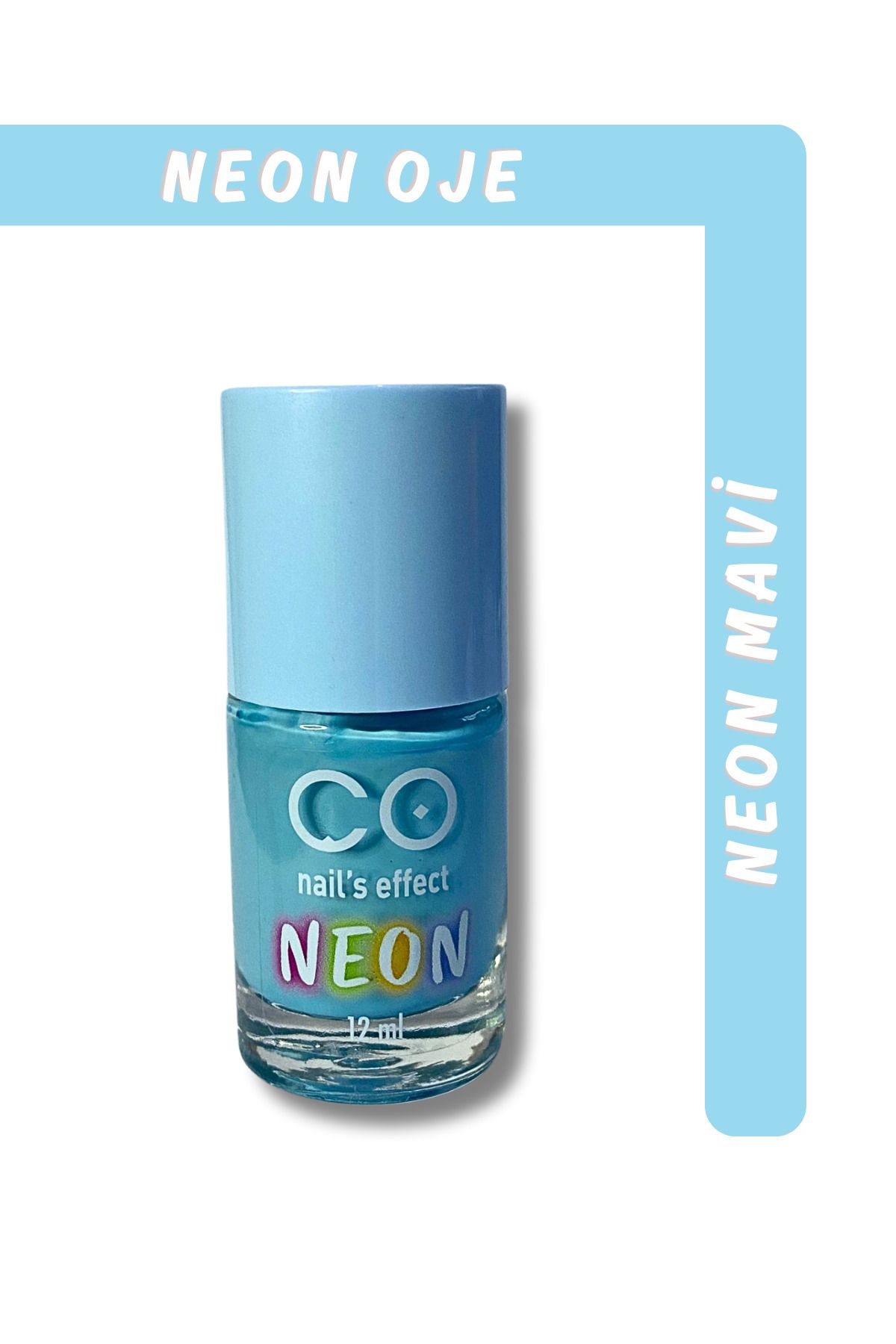 CO Nail's Effect Neon Oje Mavi No:02