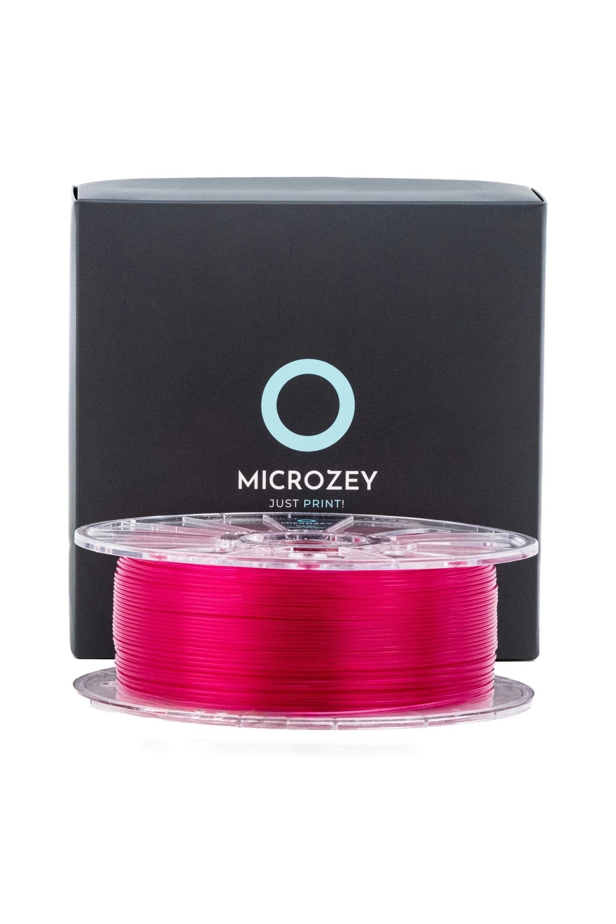 Microzey Şeffaf Pembe Pla Pro Hyper Speed Filament