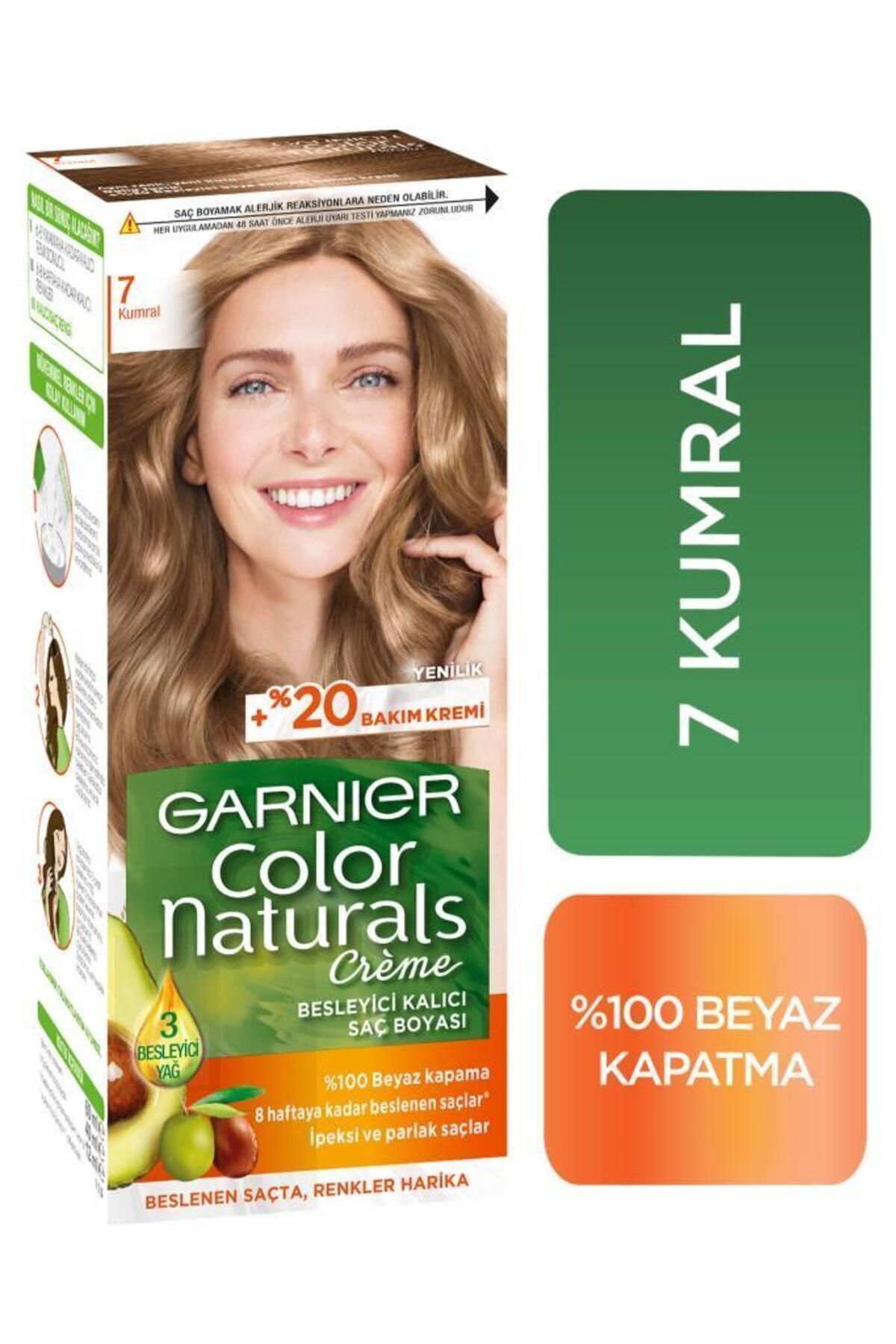 Garnier Color Naturals Saç Boyası 7 Kumral