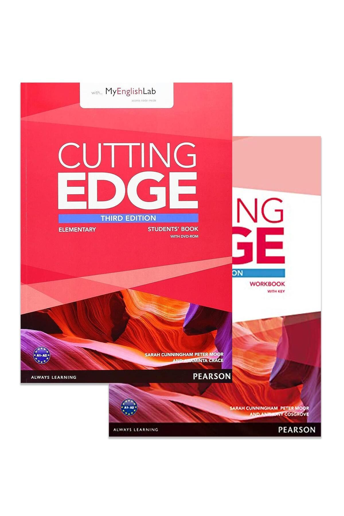 Pearson Cutting Edge Elementary Students' Book + Workbook with DVD and MyEnglishLab