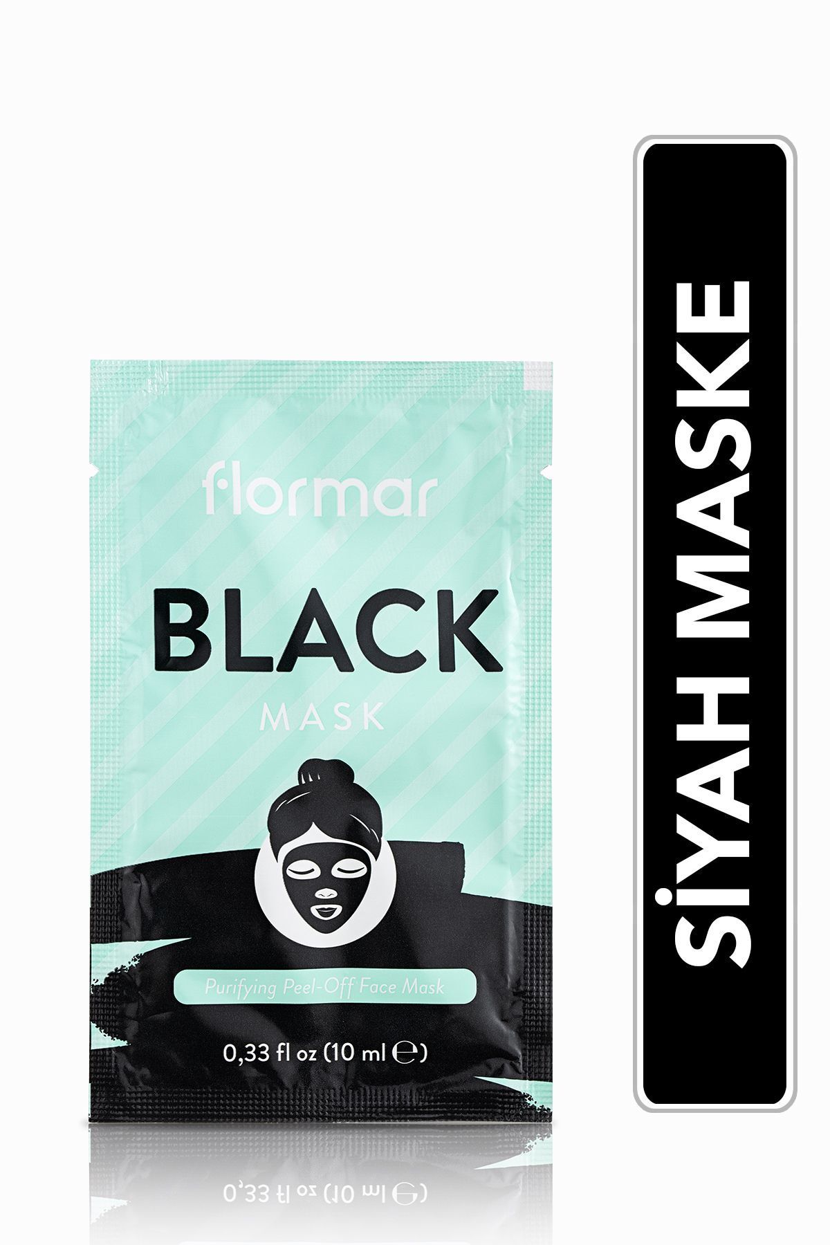 Flormar Gözenek Temizleyici Siyah Maske - Mask Sachette - 001 Black - 8682536014960