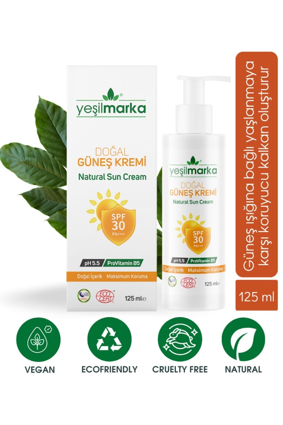 DENİZ Doğal Yüz Güneş Kremi- Bebek, Çocuk, Yetişkin Güneş Kremi- Yüz Ve Vücut Güneş Kremi 125ml
