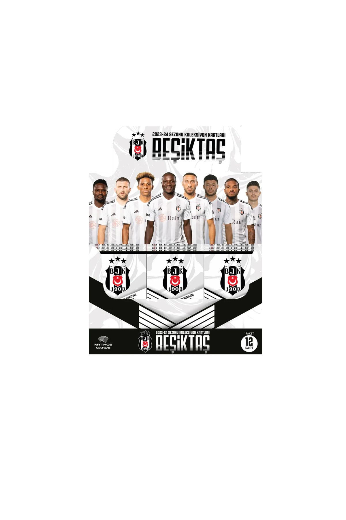 Beşiktaş 2023-24 Sezon Kartları - Tam Kutu