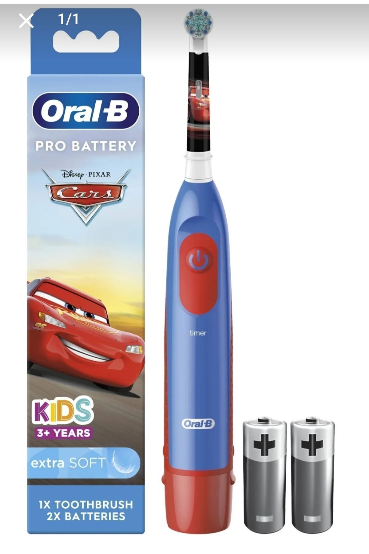 Oral-B Pro battery cars çocuk pilli diş fırçası