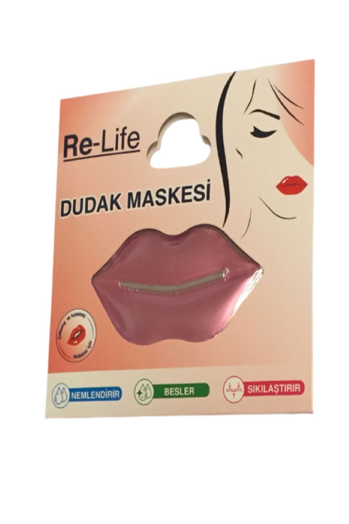 Relife Dudak Maskesi Çatlamış Ve Kurumuş Dudaklar Için Dudak Maskesi Bakım Peeling