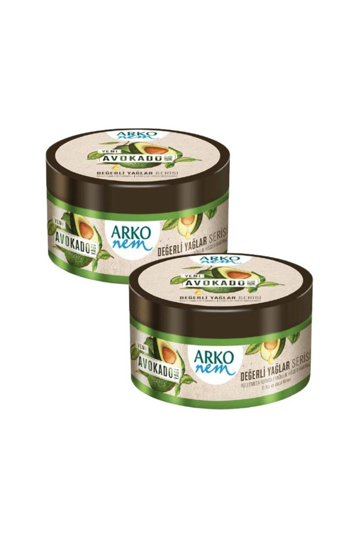 Arko Nem Değerli Yağlar Avokado Yağı El Ve Vücut Kremi 2 X 250 ml