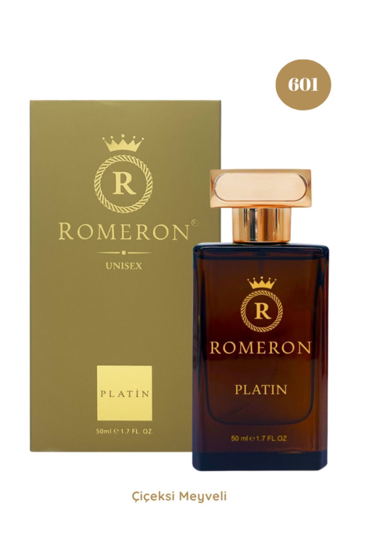 ROMERON 601 Gold Unisex Parfüm EDP 50ml