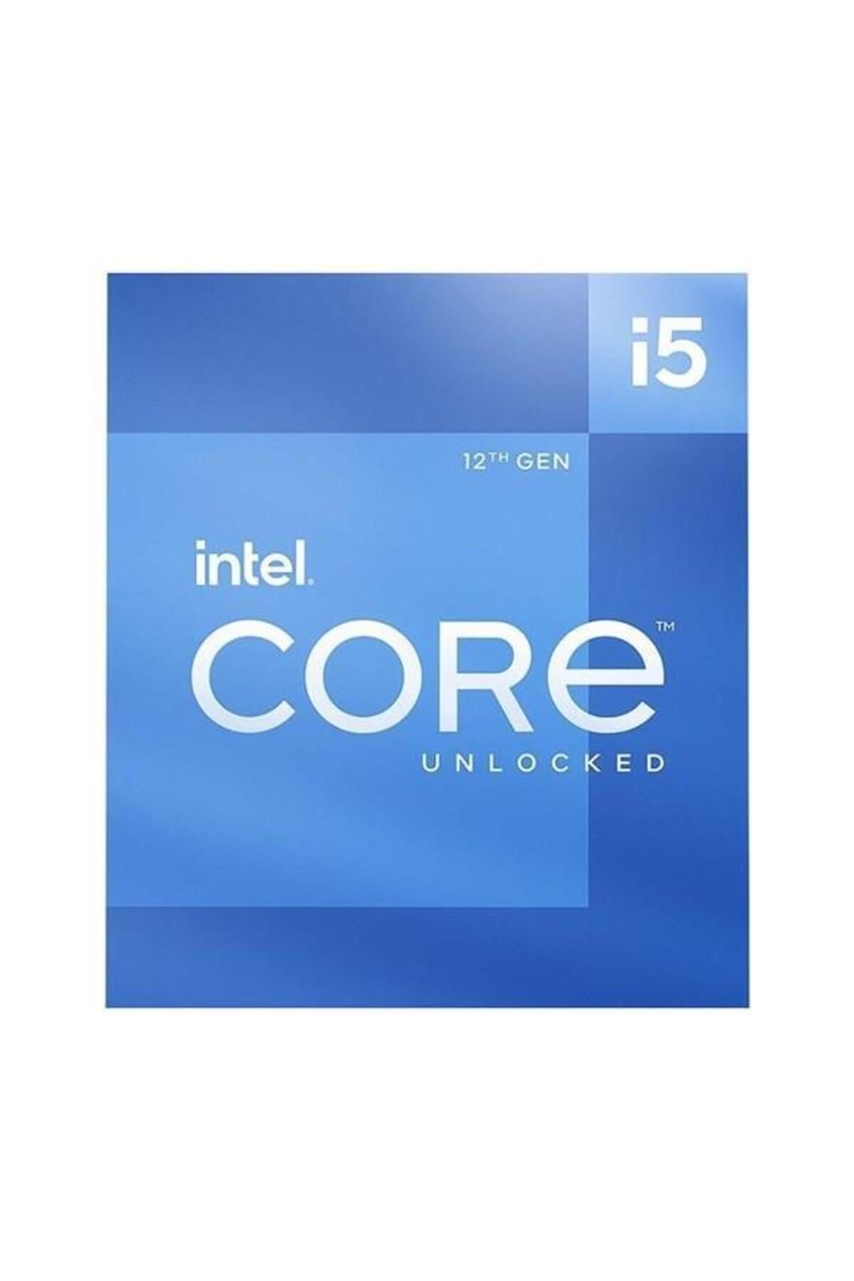 Intel Core I5 12600k 20mb 10çekirdekli O/b Uhd Vga 1700p 125w Kutulu Fansız