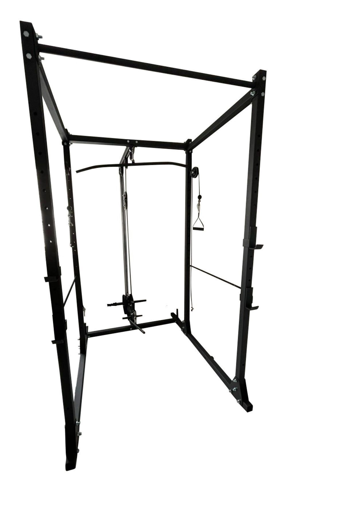 Esi Fitness Power Rack / Squat / Bench / Latpulldown & Row Machine