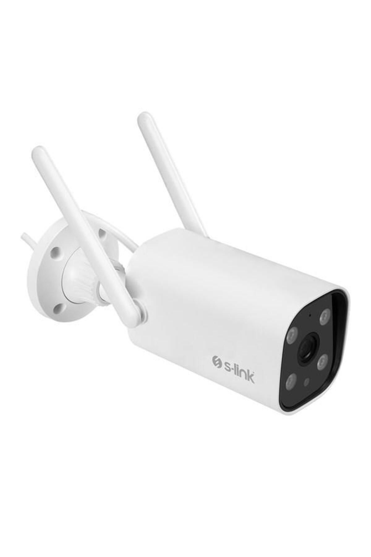 S-Link Sl-blt01 2mp 3.6mm Ip Smart Wifi Network Tf Kart Güvenlik Bullet Kamerası Tuya