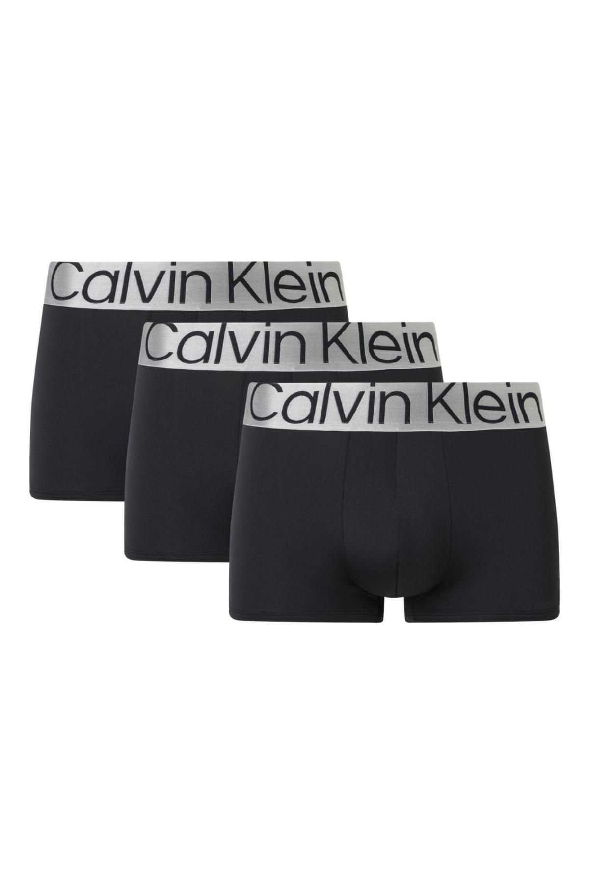 Calvin Klein Erkek Imzalı Bel Bandı Siyah Boxer 000nb3074a7v1-siyah