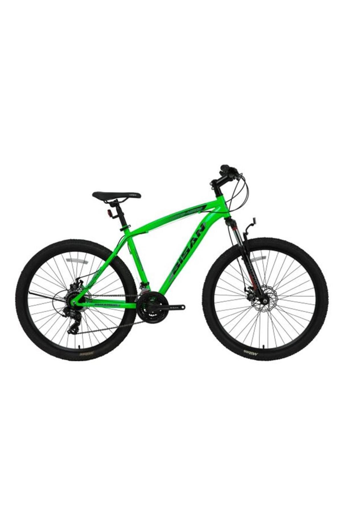 Bisan Mts 4600 Erkek Dağ Bisikleti 48cm Md 29 Jant 21 Vites Yeşil Siyah Gri