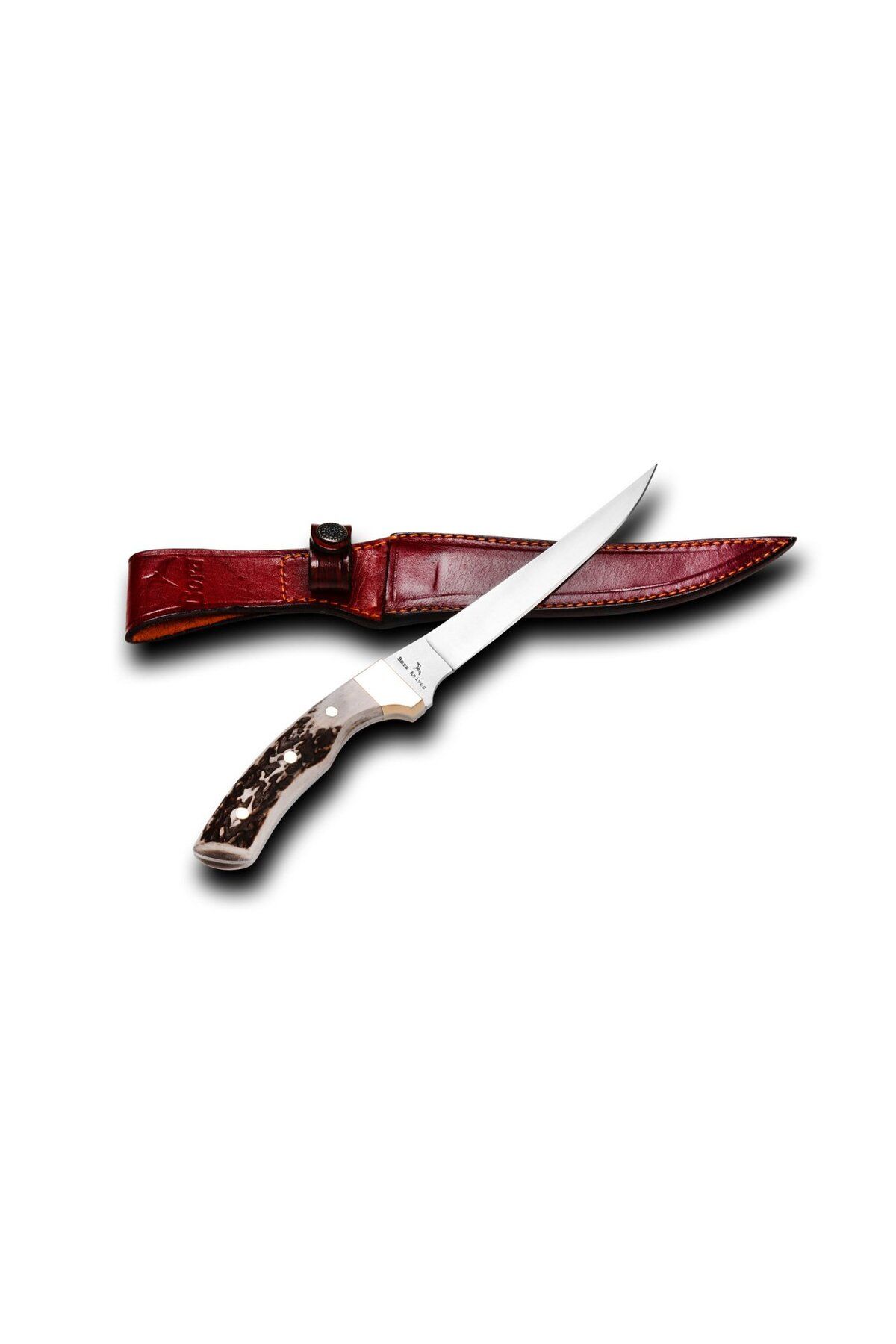 Bora Bıçakları Bora 318 B Fileto Geyik Boynuzu Saplı Bıçak