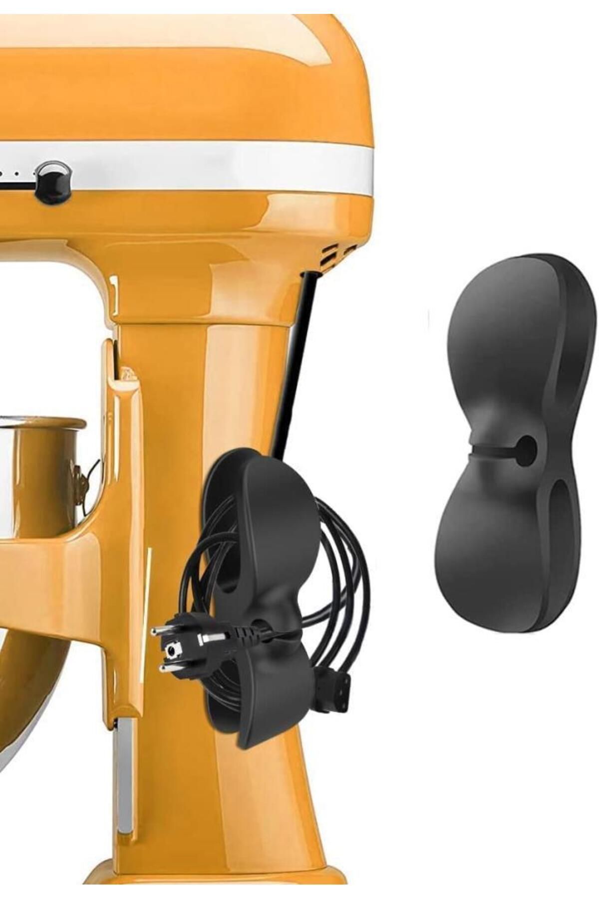 Nirnisa Airfryer Kettle Kahve Tost Makinası Kablo Sabitleyici Fiş Askısı Tutucu 2 Adet