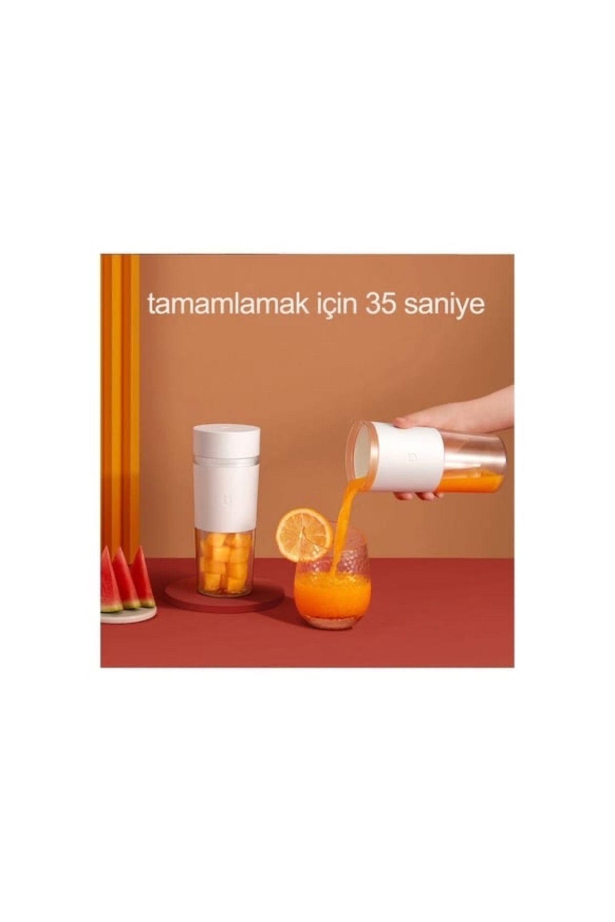 Xiaomi Taşınabilir Şarjlı Blender 300ml Türkiye Garantili