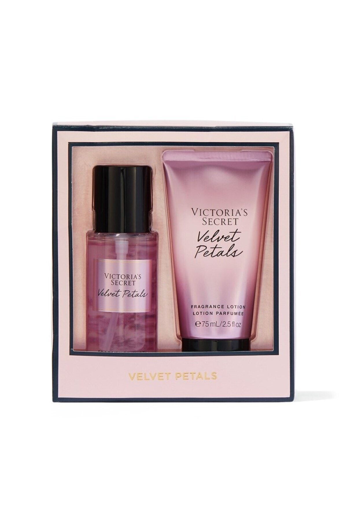 Victoria's Secret Velvet Petals Vücut Spreyi & Losyonu Ikili Set