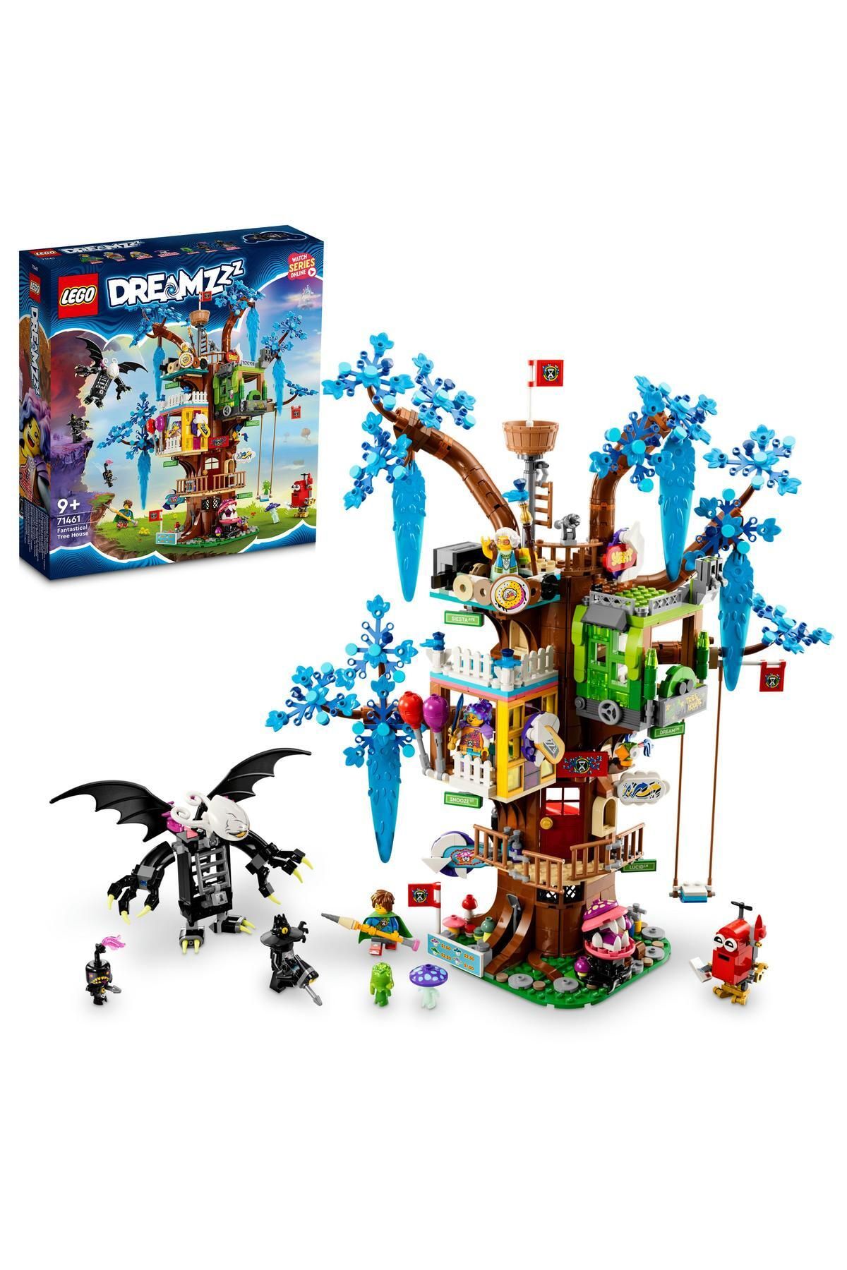 LEGO ® DREAMZzz™ Fantastik Ağaç Ev 71461 - 9 Yaş ve Üzeri Yaratıcı Oyuncak Yapım Seti (1257 Parça)
