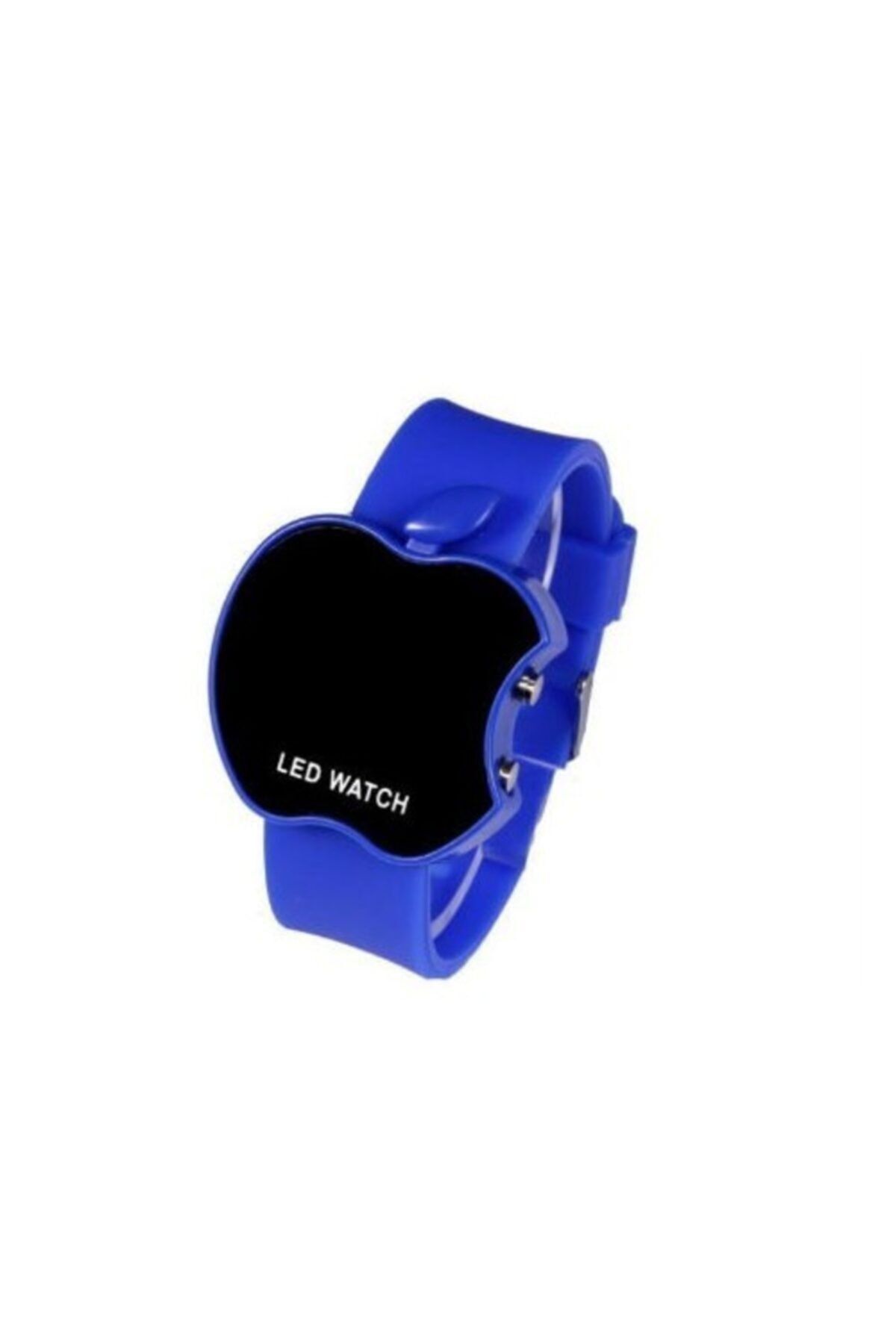 cumboo Elma Şeklinde Dijital Led Bileklik Kol Saati - Mavi Led Watch