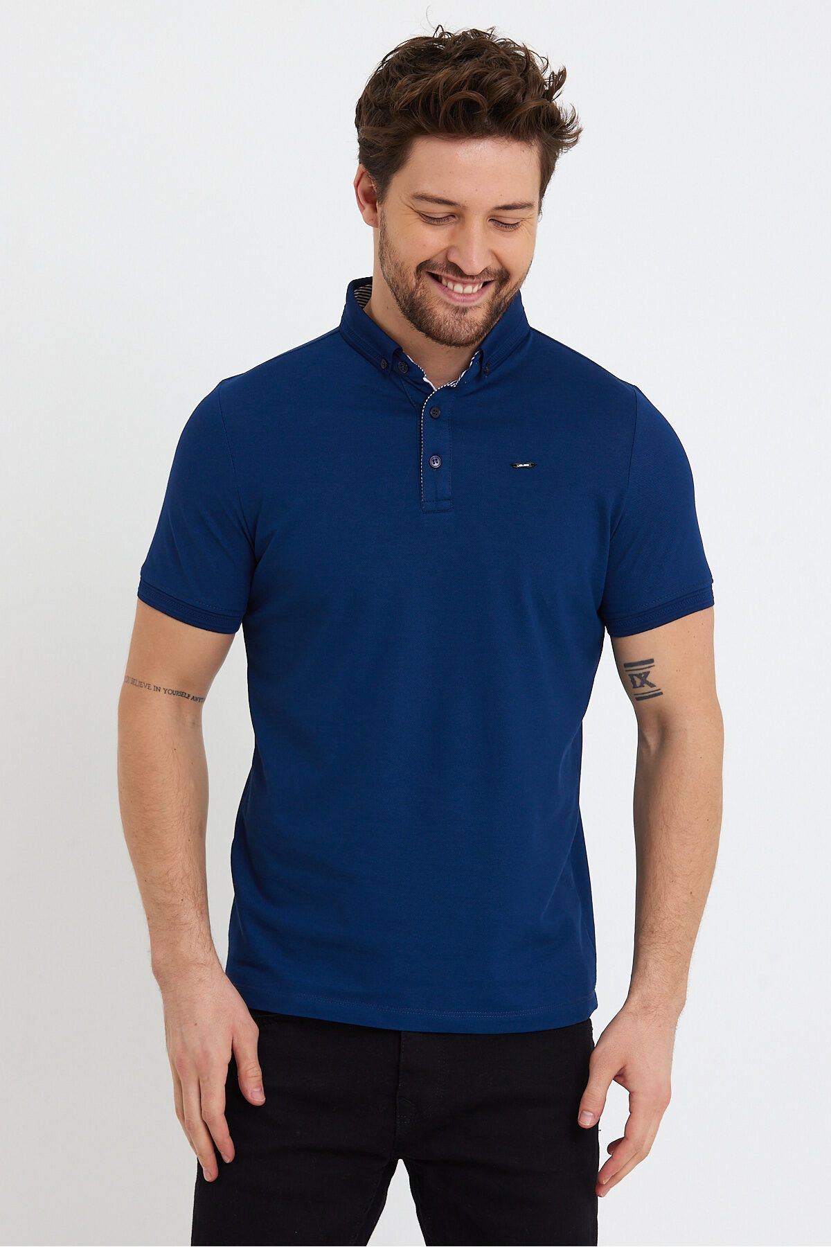 JEUSS DADAŞ GİYİMDEN JEUSS MARKA POLO YAKA T-SHIRT