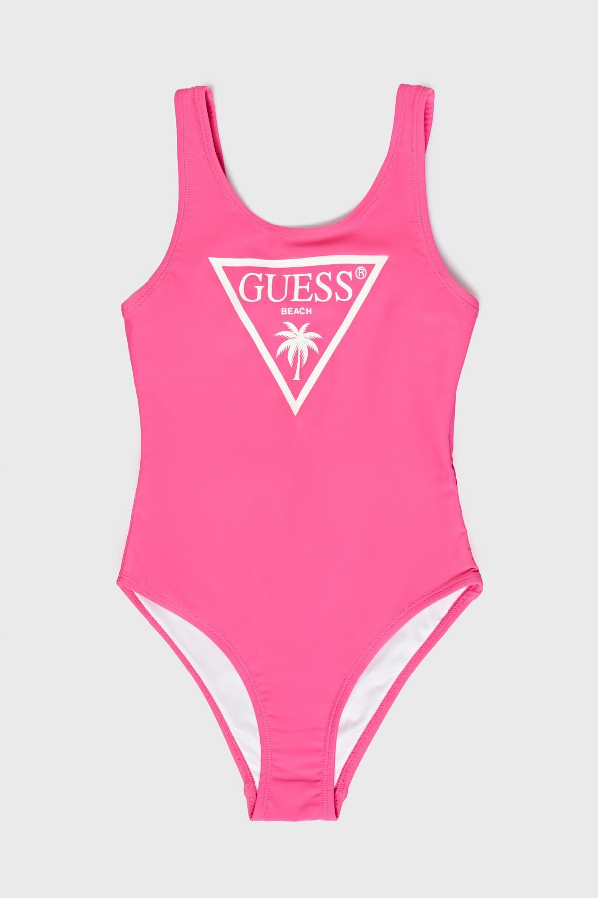 Guess BG Store Kız Çocuk Pembe Mayo