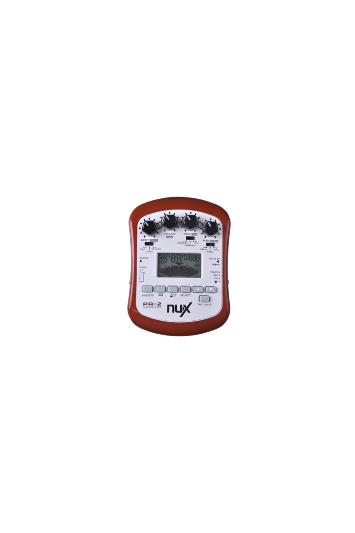 Nux PA2 Efekt Pedalı Processor Akustik