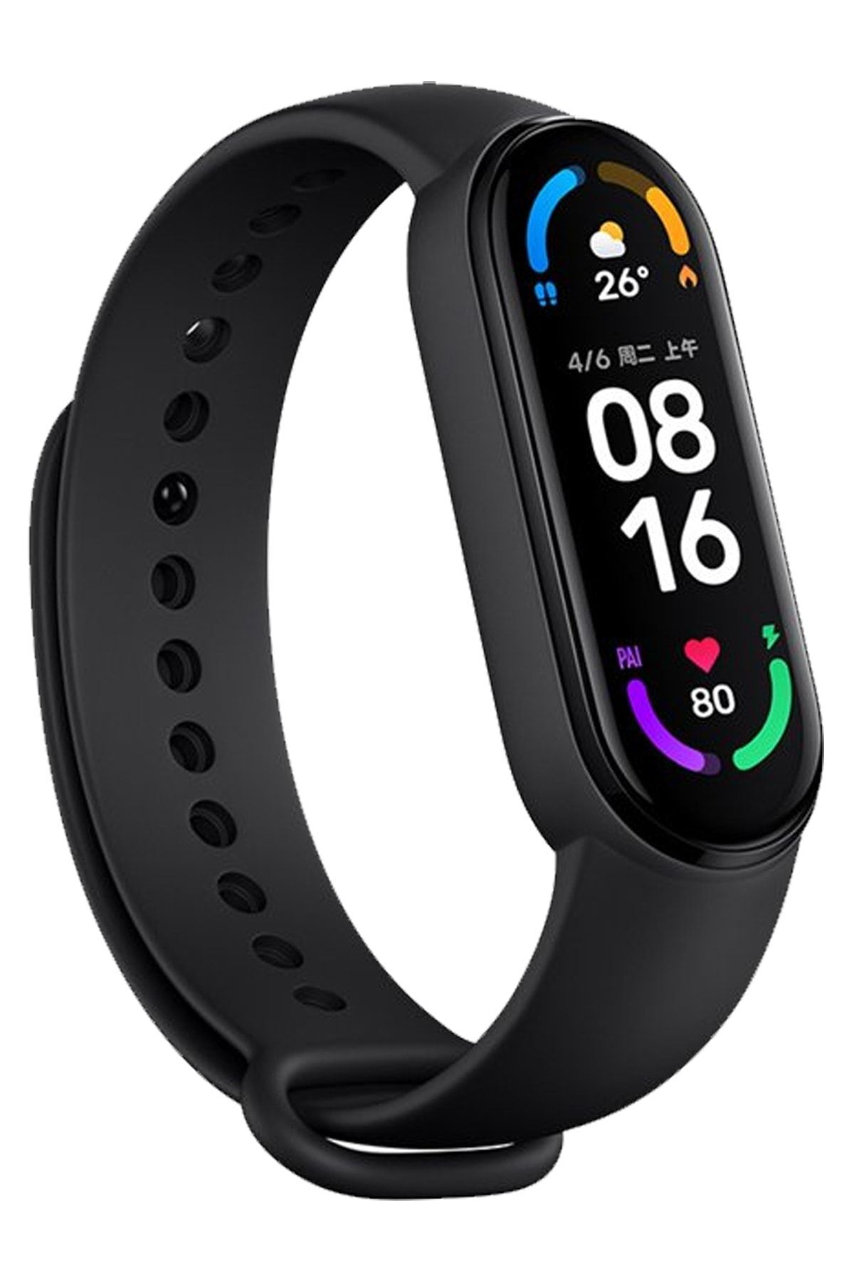 PUFWİN Xiaomi Mi Band 5 Ve 6 Uyumlu Silikon Kordon