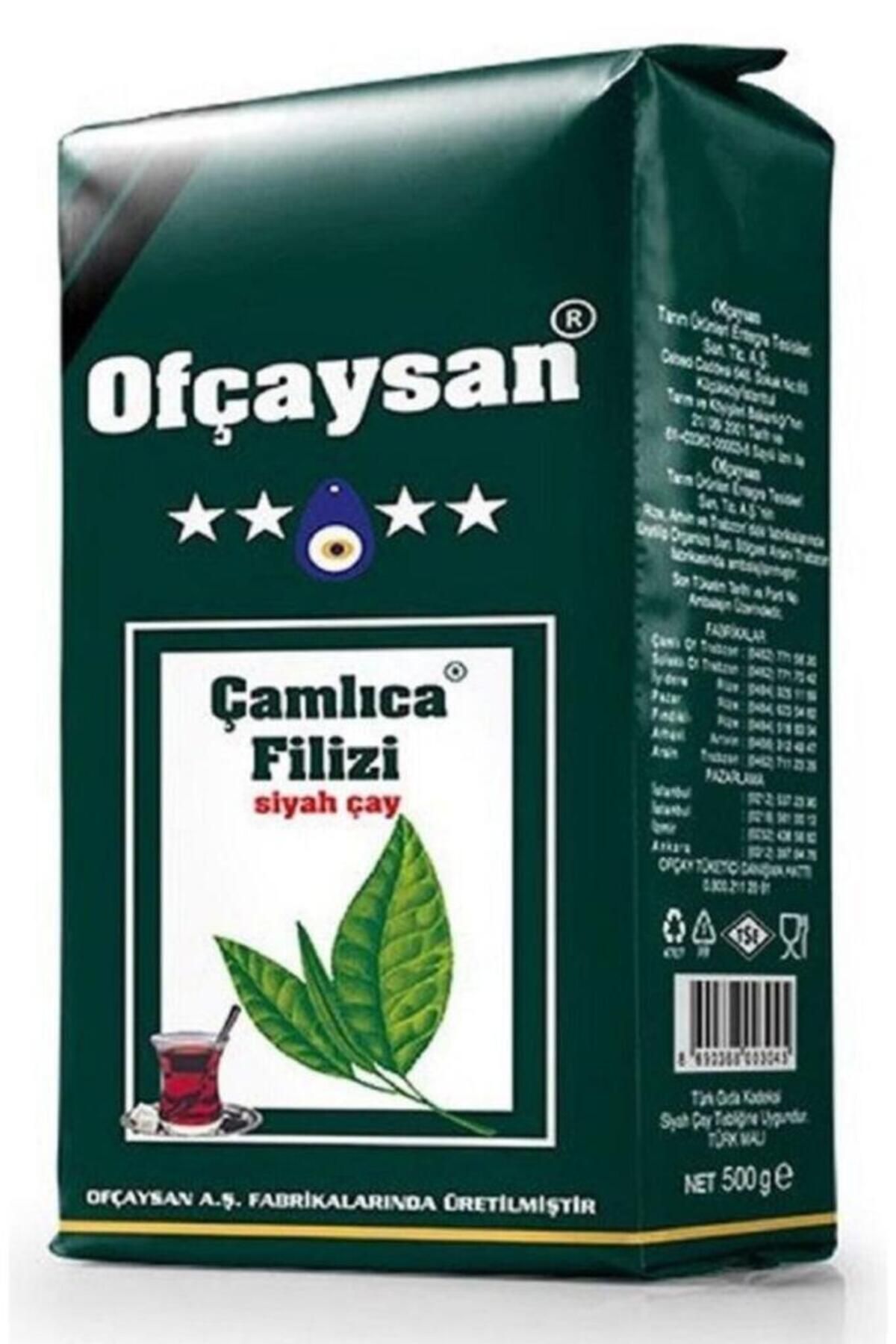 OFCAYSAN Ofçaysan Çamlıca Filizi Siyah Çay 1000 gr
