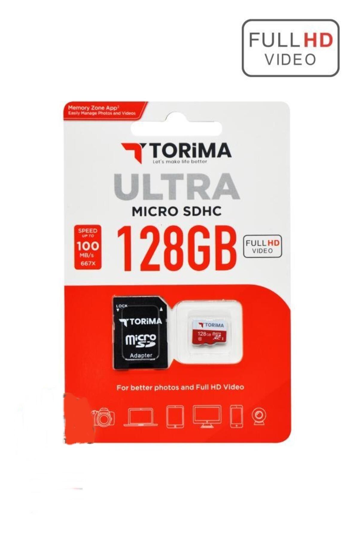 Torima 128 Gb Micro Sdhc Ultra 100mb/s Hafıza Kartı