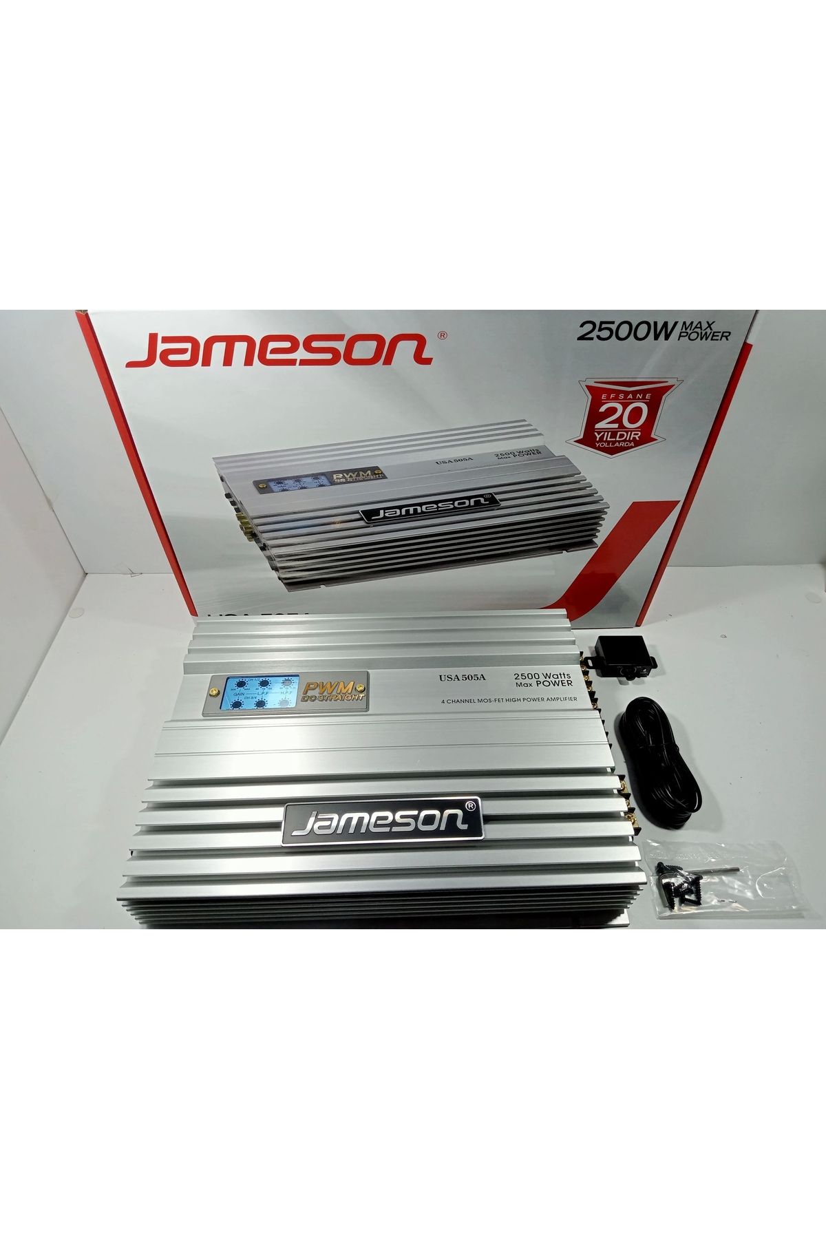 Jameson Amfi – Usa-505a 125rms X 4 Ses Ve Bass Anfisi – Bass Kontrollü