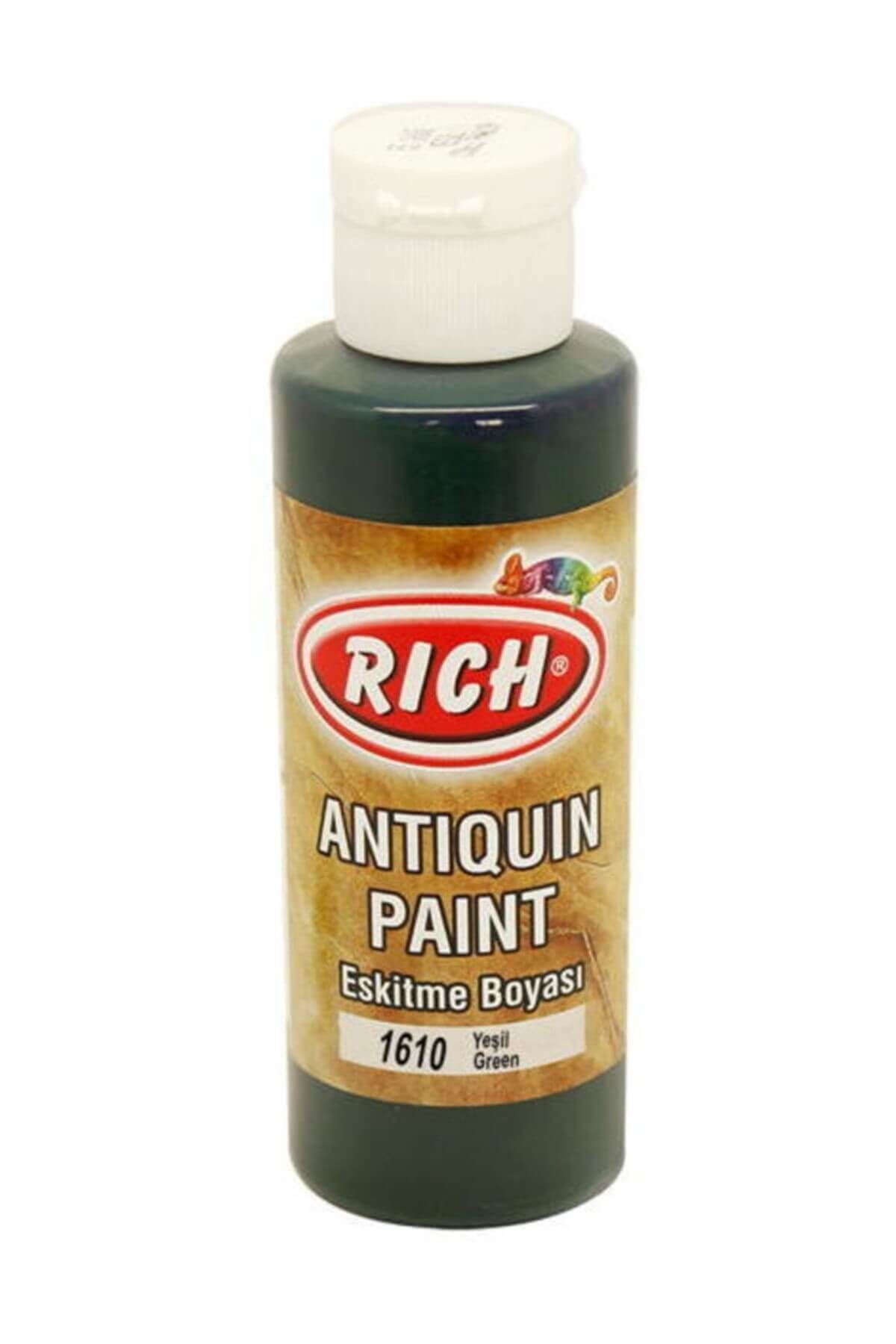 Rich Antiquing Paint Eskitme Ahşap Boyası 130 ml. 1610 Yeşil