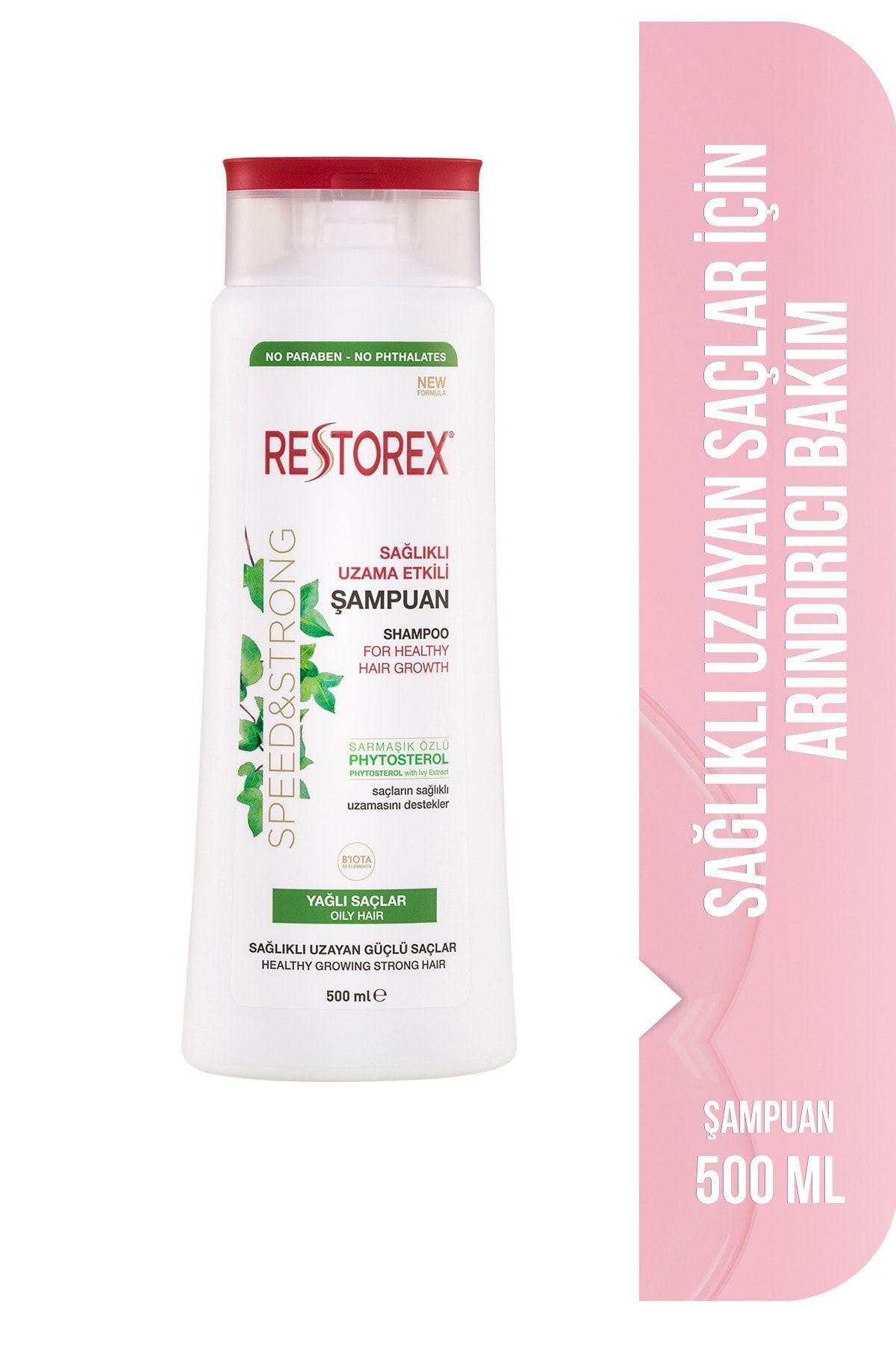 Restorex Yağlı Saçlar için Bakım Şampuanı 500 Ml