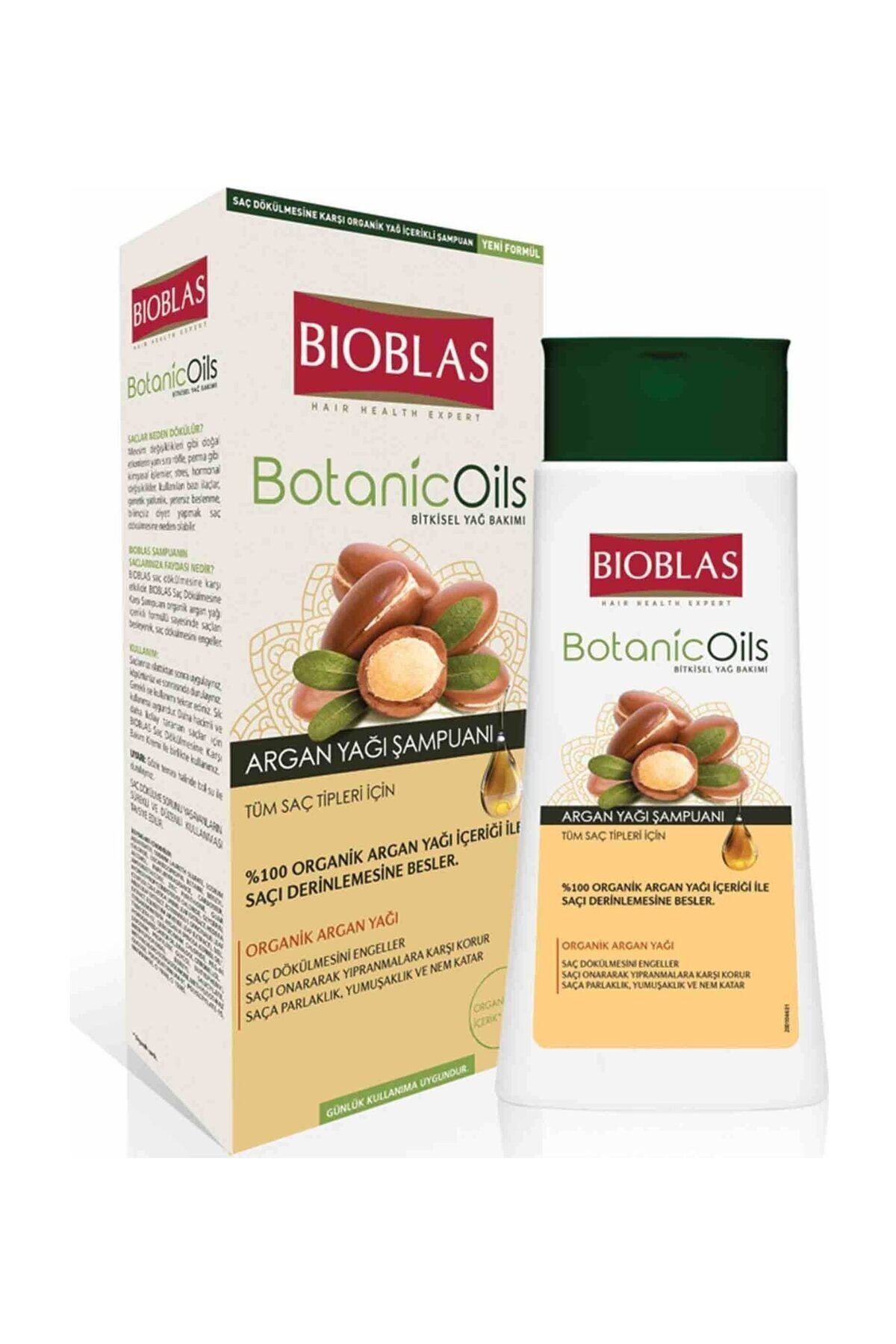 Bioblas Botanic Oils Argan Şampuan 360 ml