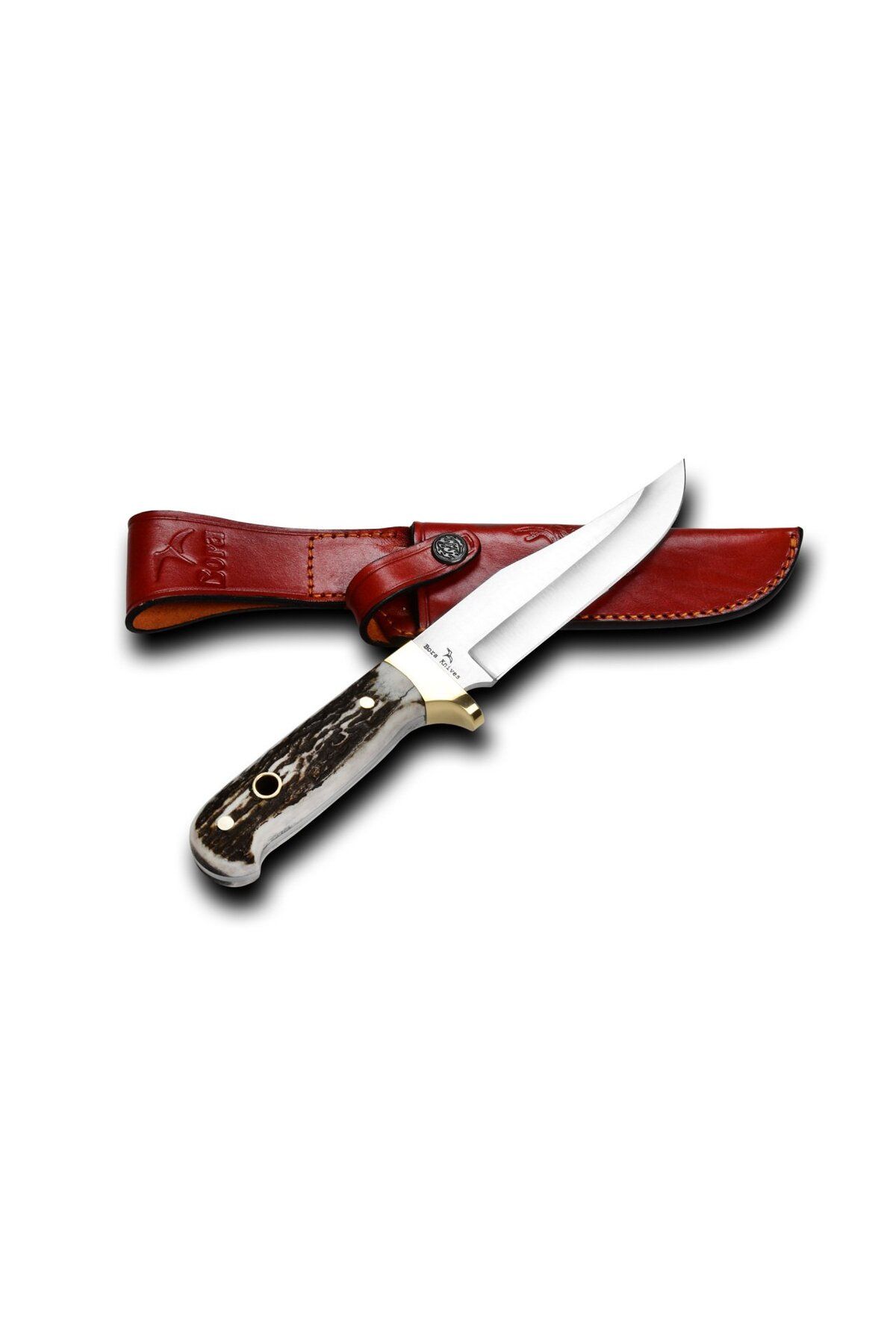 Bora Bıçakları Bora 401 B Küçük Bowie Geyik Boynuzu Saplı Bıçak