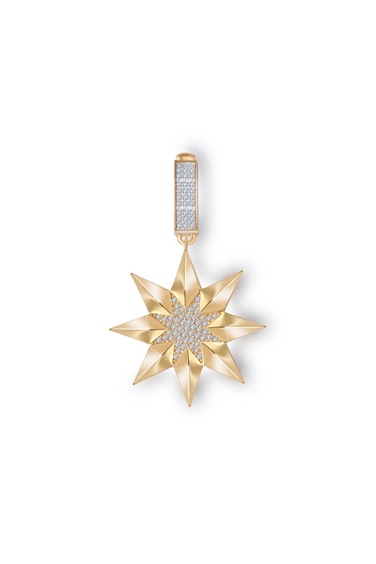 Ema Jewellery Taşlı Yıldız Charm