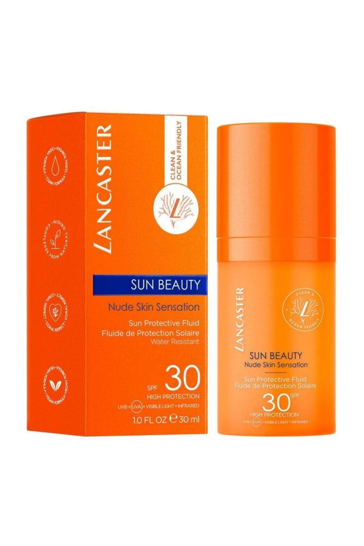 Lancaster Sun Beauty Sun Protective Fluid Spf30 Yüz Ve Dekolte Bölgesi 30 ml