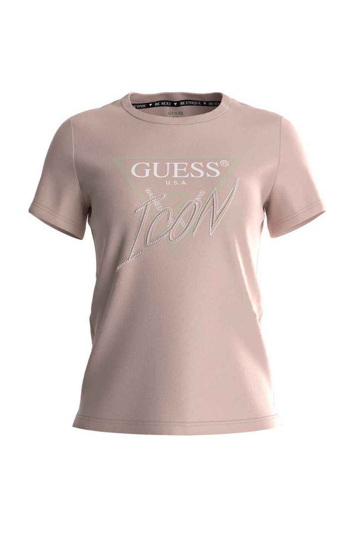 Guess Icon Tee Kadın Regular Fit T-Shirt