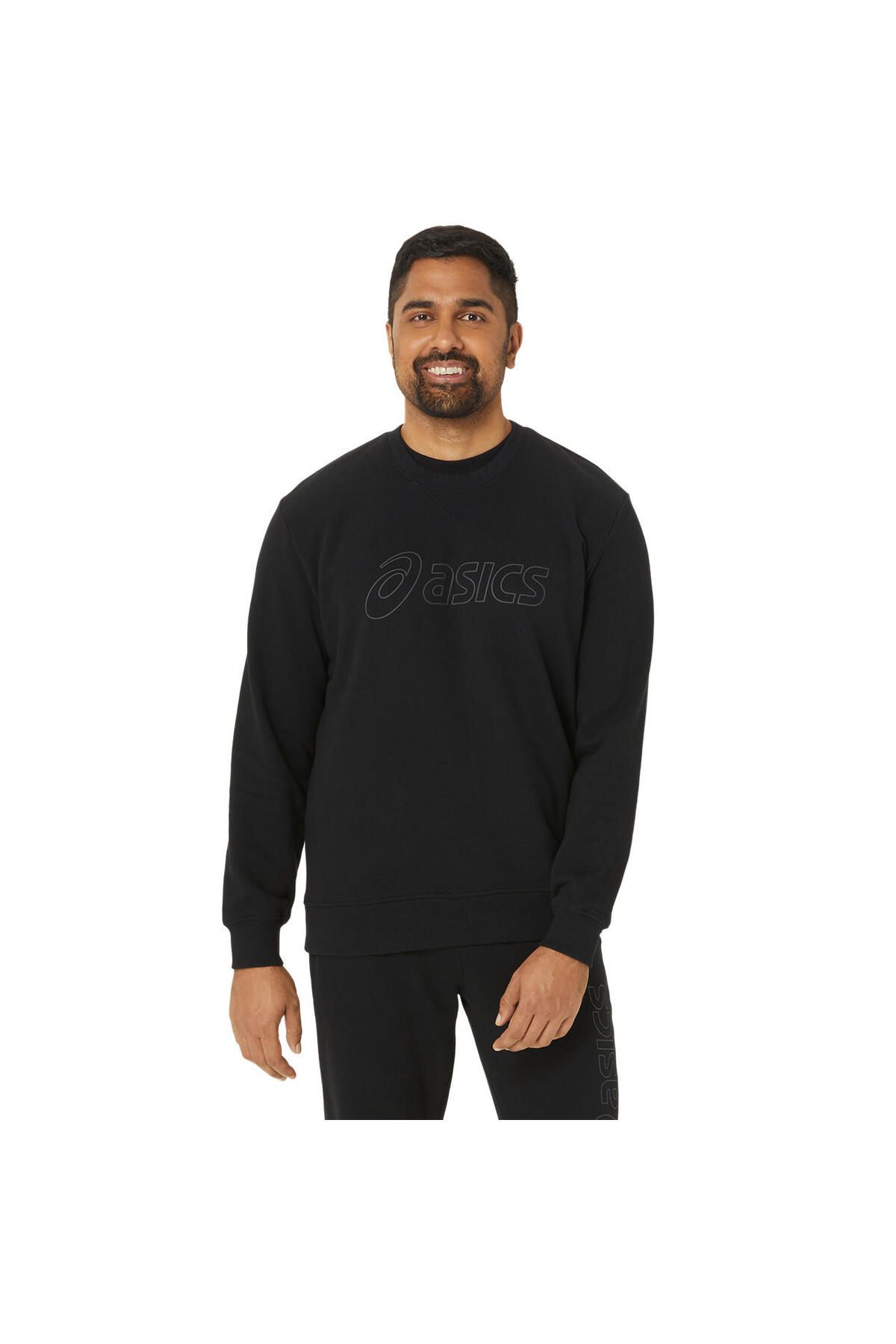 Asics Sweatshirt Erkek Siyah 2031e192-002