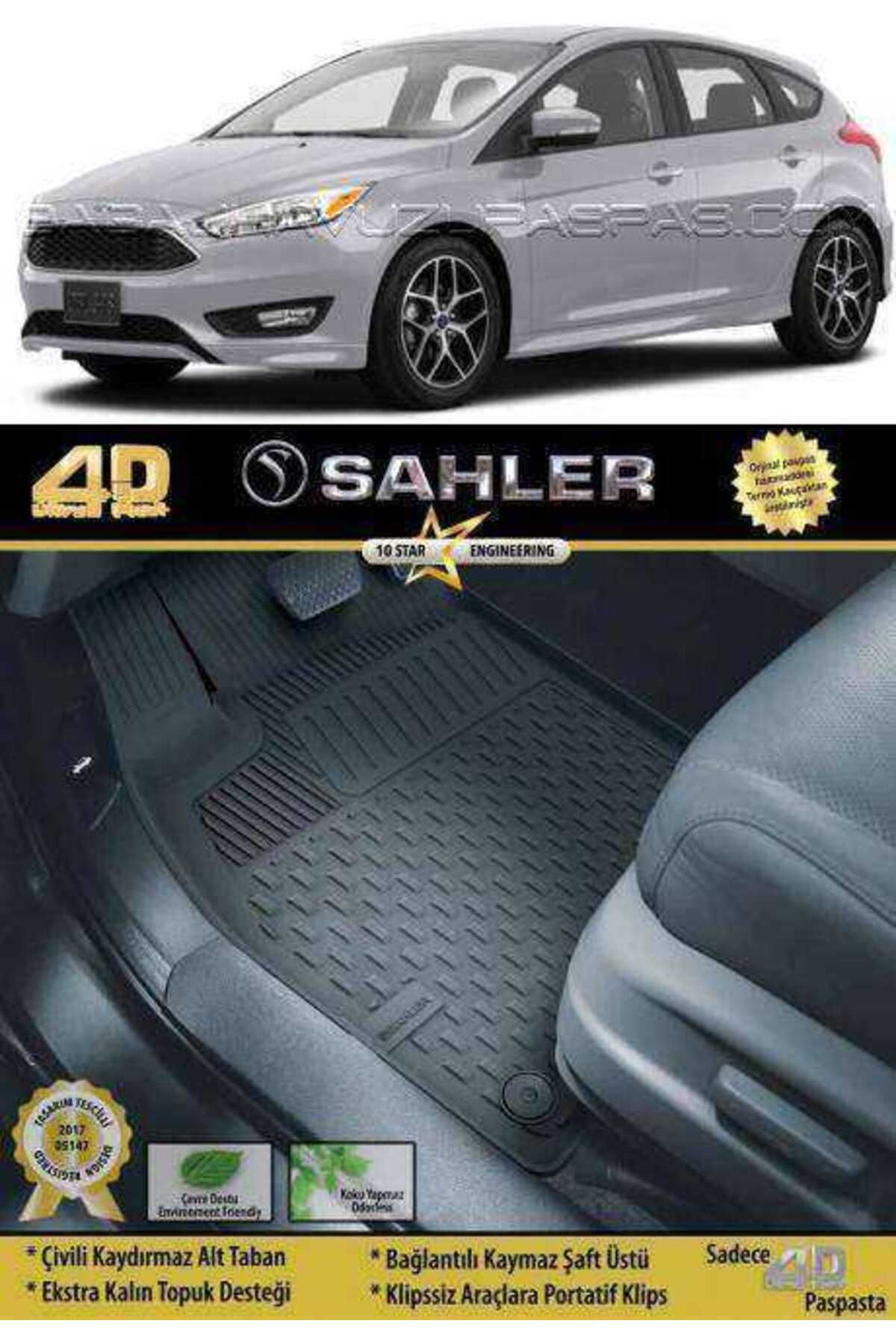 Sahler Ford Focus 3 2011-2018 Arası 4.5d Havuzlu Paspas