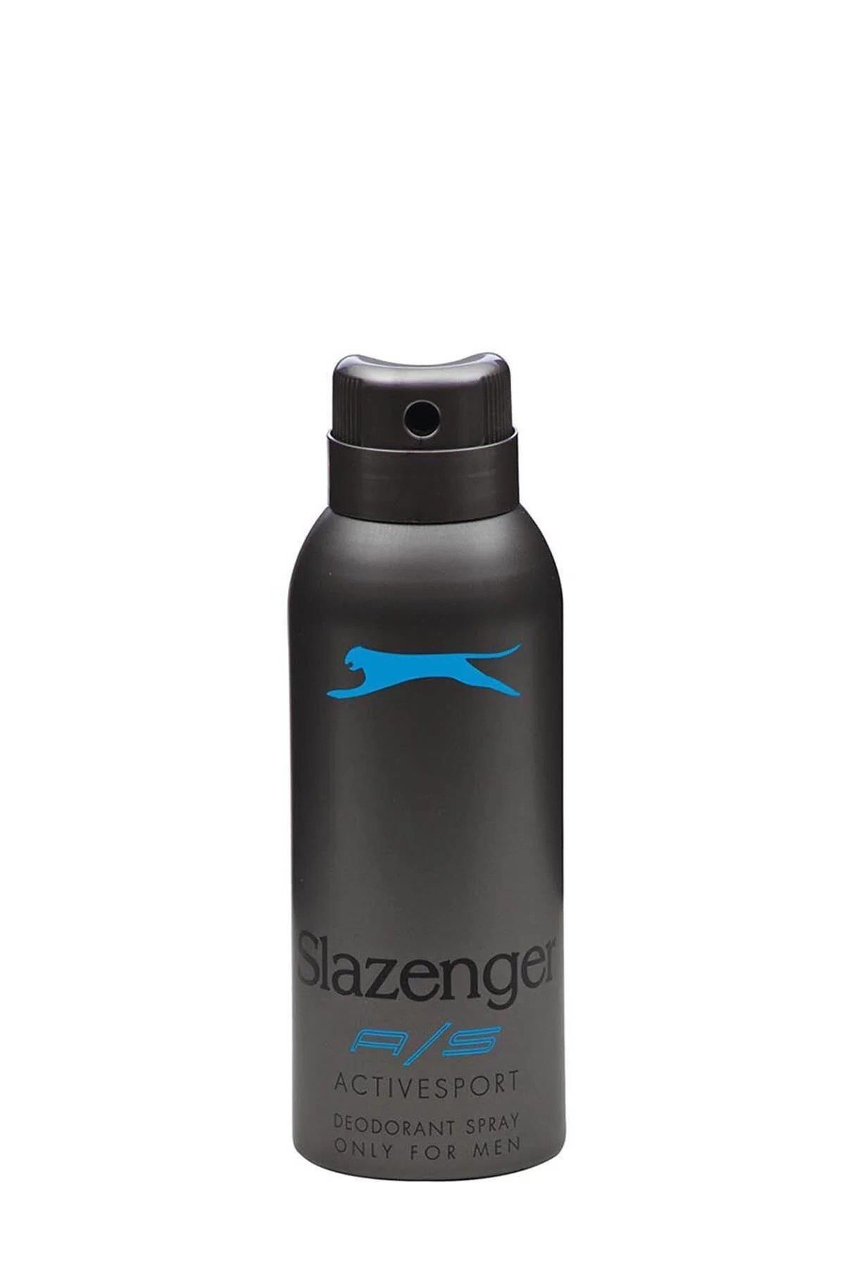 Slazenger Active Sport Erkek Deodorant Spray Mavi 150 ml