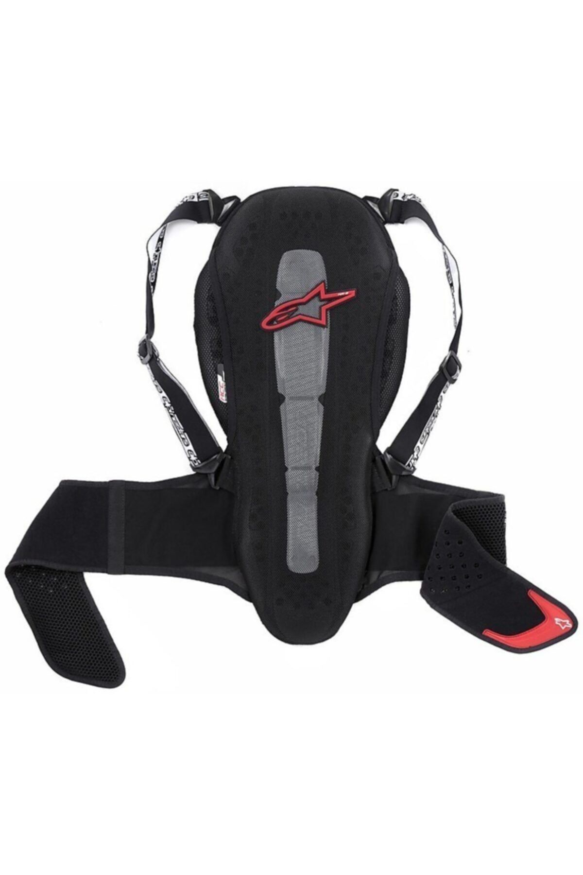 Alpinestars Nucleon Kr-2 Back Protector Sırt Koruma Siyah/gri/kırmızı