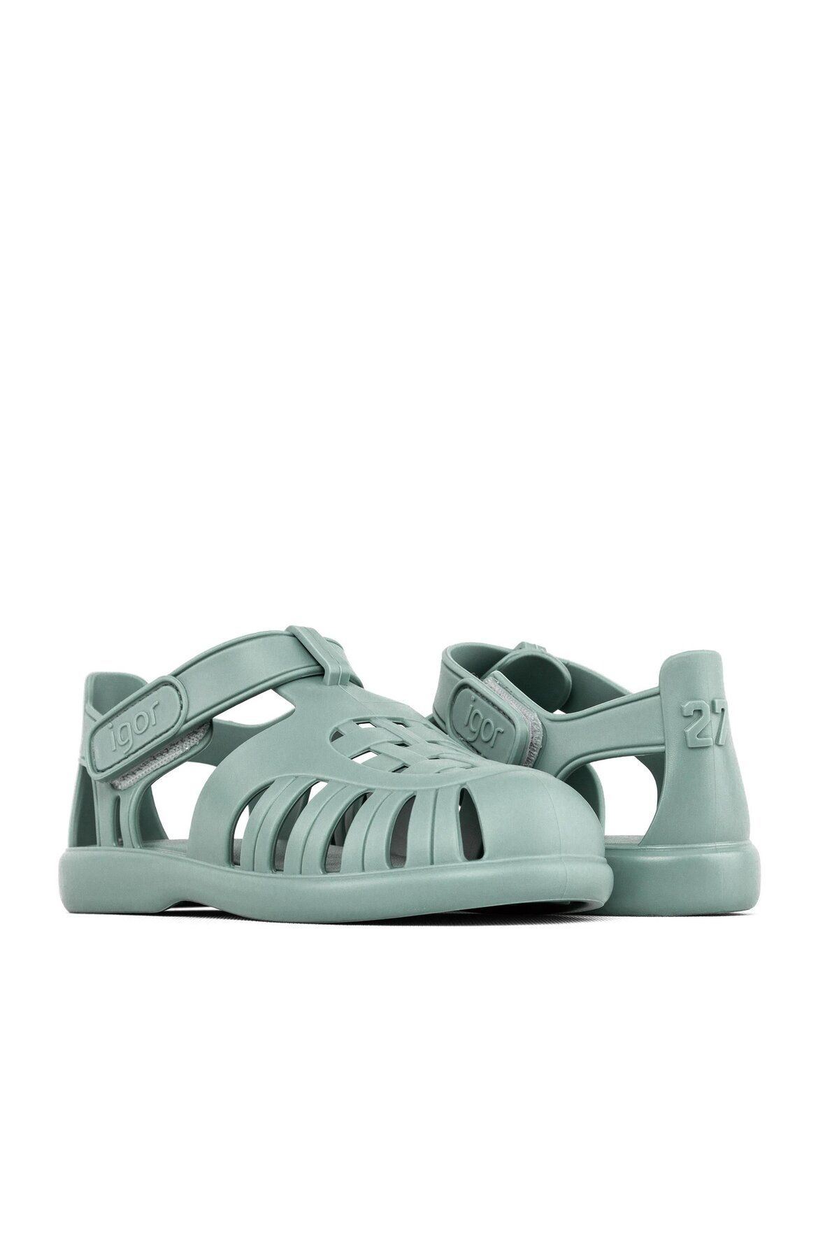 IGOR Çocuk Cırtlı Sandalet S10271 Tobby Solid