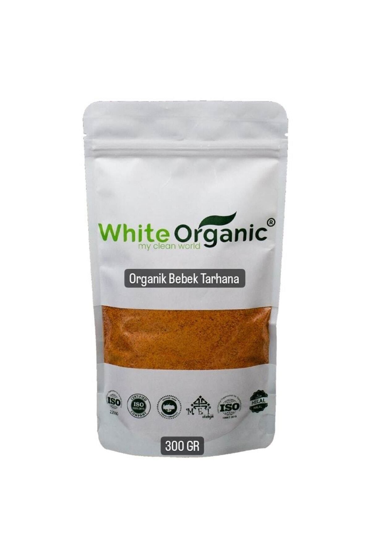 White Organic Organik Bebek Tarhanası 300 gr Sertifikalı 6 Ay Ve Üzeri-tuzsuz